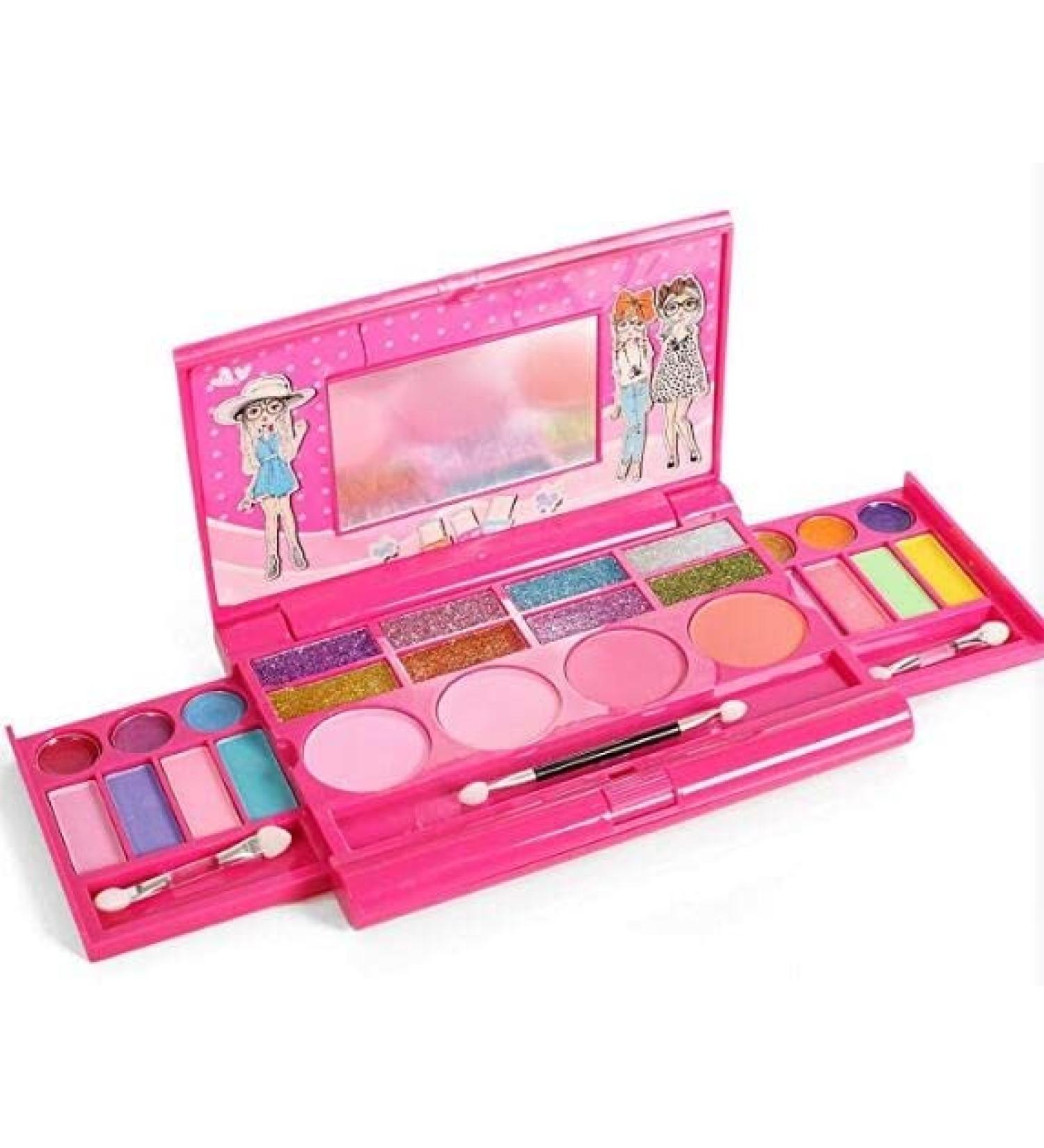 Buy Ampersand Shops Kids All-in-One Princess Makeup Palette with Mirror | Deluxe Collection for Young Artists - Fast International Shipping - Buy Online on GoSupps.com
