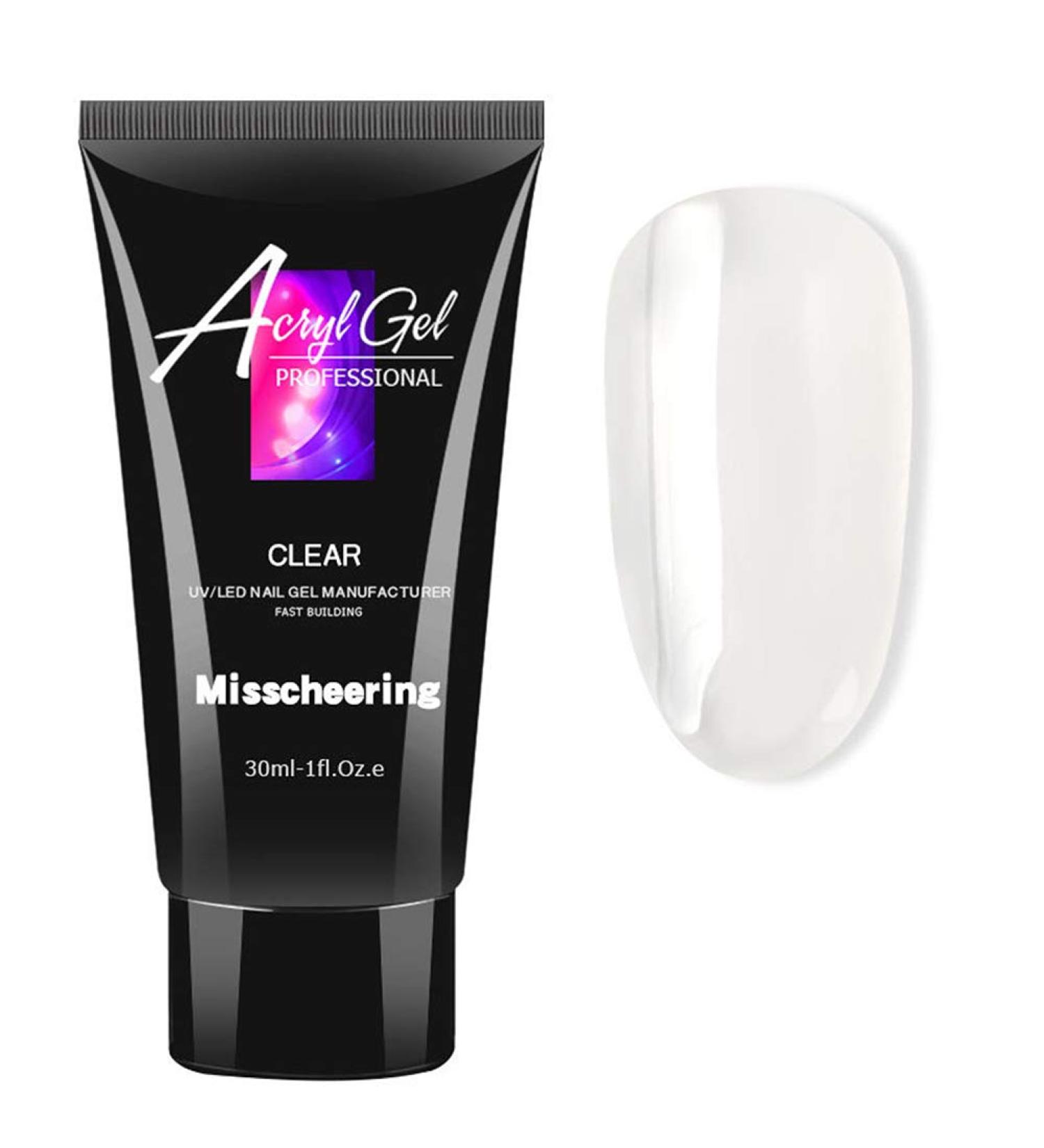 iSpchen Poly Gel Nail Extension - Fast UV Builder Gel for DIY Nail Art | 30ml Manicure Tools - International Shipping Available - Buy Online on GoSupps.com