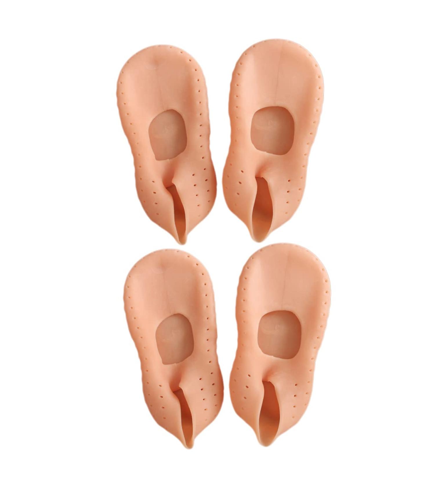 minkissy 2 Pairs Lotion Socks Shoe Mat Beach Socks Moisturizing Socks Breathable Socks Foot Protectors for Feet Gel Heel Socks Silicone Socks Care Heel Cover Plantar Insoles - Buy Online on GoSupps.com