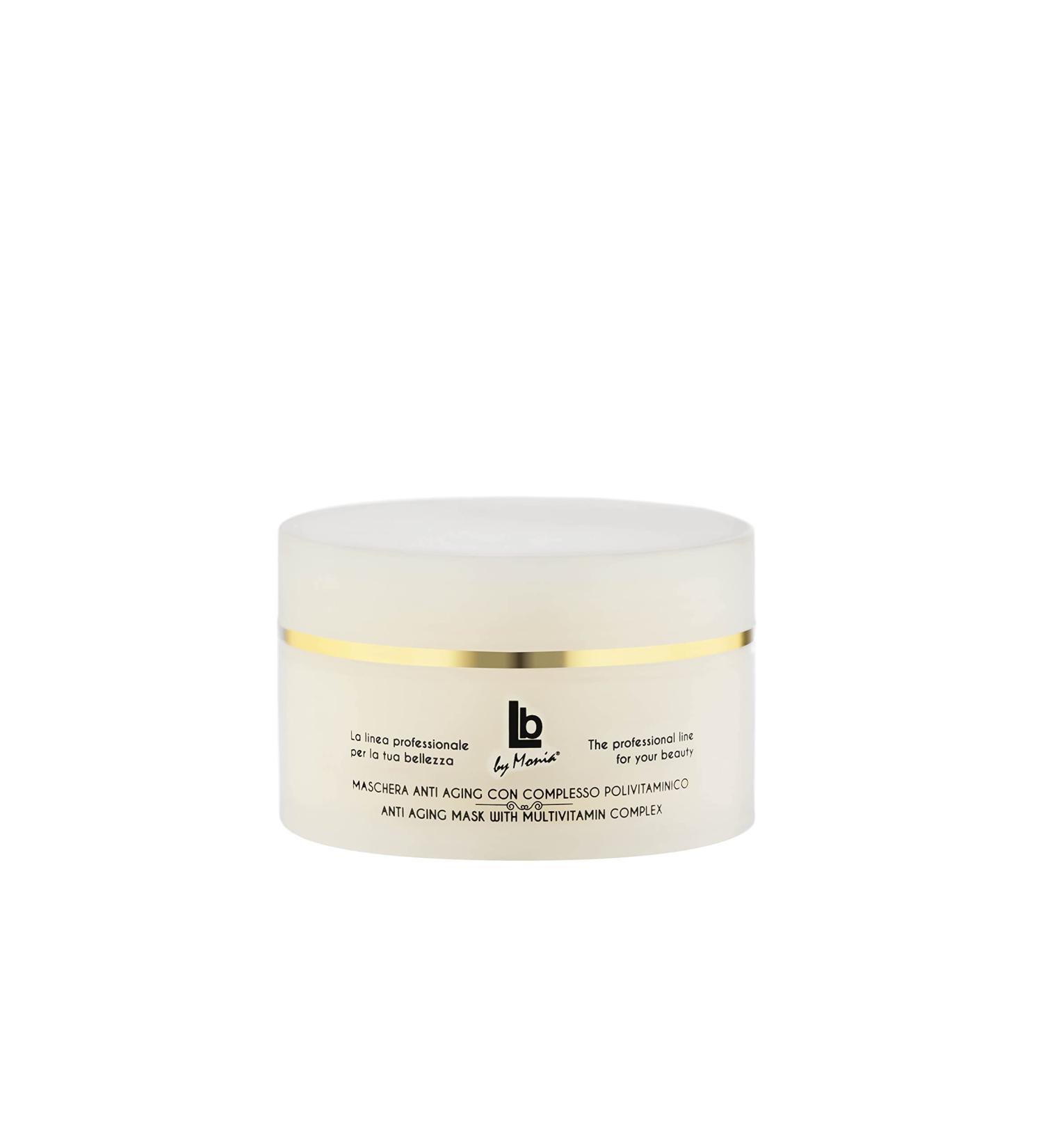 LB BY MONIA Anti aggregate mask with polyvitamins complete 250 ml made in Italy - Buy Online on GoSupps.com