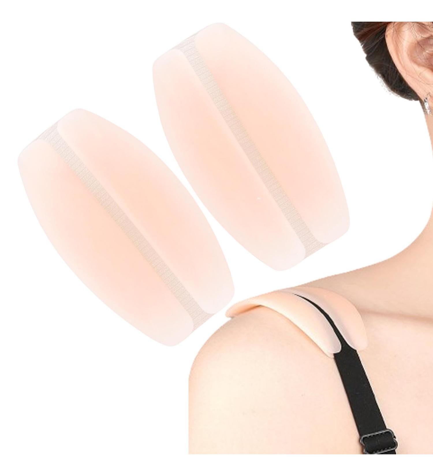 Underwear Shoulder Pads | Adhesive Silicone Shoulder Enhancer Anti-Slip Pads - Shoulder Pads Non-Slip Protectors Pad Adhesive Shoulder Enhancer Pads For Dating Skin Color - Buy Online on GoSupps.com