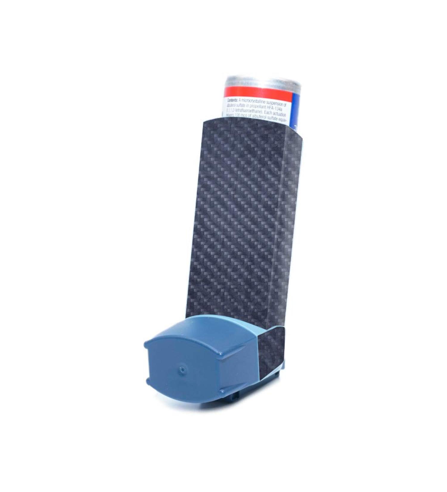 MightySkins Carbon Fiber Skin for Ventolin HFA Asthma Inhaler - Charcoal Lattice | Protective Durable Finish | Easy to Apply & Change Styles | Made in USA - Buy Online on GoSupps.com