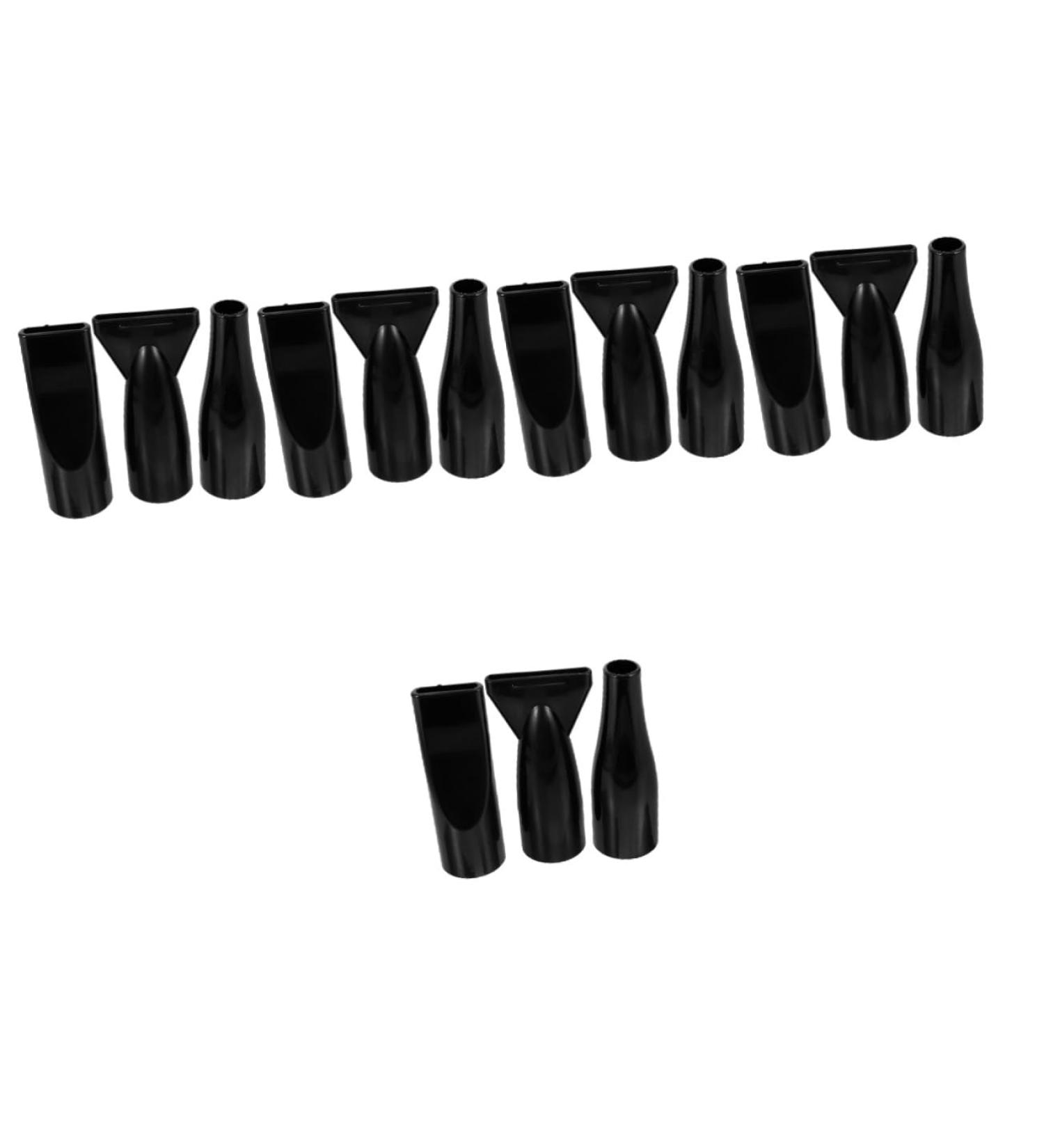 Angoily 15 Pcs Pet Water Blower Hairdryer Diffuser Accessories Hair Styling Nozzle Hair Dryer Front Nozzle Hair Dryer Attachment for Blow Dryer Blow Dryer Nozzle Modeling Abs Round Mouth 12.00X6.10X4.00CMx5pcs Blackx5pcs - Buy Online on GoSupps.com
