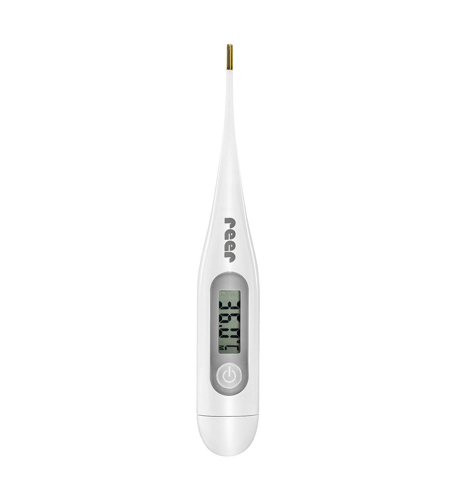 Reer ClassicTemp Digital Fever Thermometer - Fast 20s Measurement Gold-Plated Tip Family Use | International Shipping Available - Buy Online on GoSupps.com