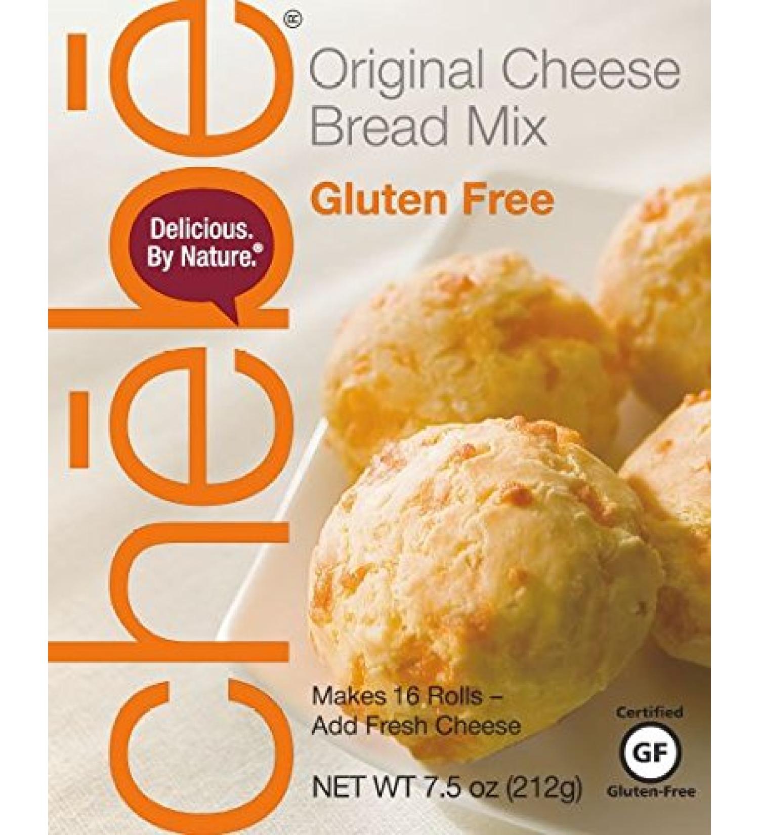 Chebe Bread Original Cheese Bread Mix - Gluten Free - 7.5 oz Bags (Pack of 8) - Buy Online on GoSupps.com