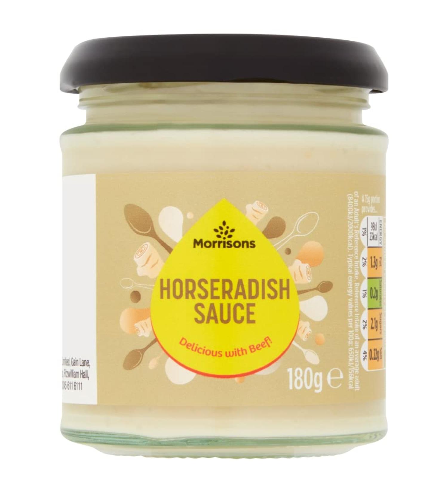 Morrisons Horseradish Sauce 180g
