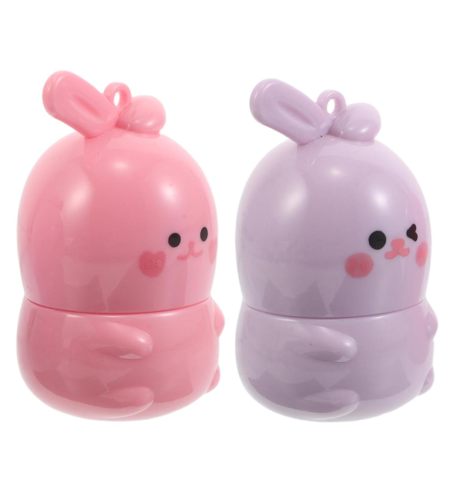  Healeved Healeved 2 Pack Moisturizing Lipstick: Cute Bunny-Shaped Color-Changing Lip Balm for Women Nourishing Lip Care Birthday Party Favors - Buy Online on GoSupps.com