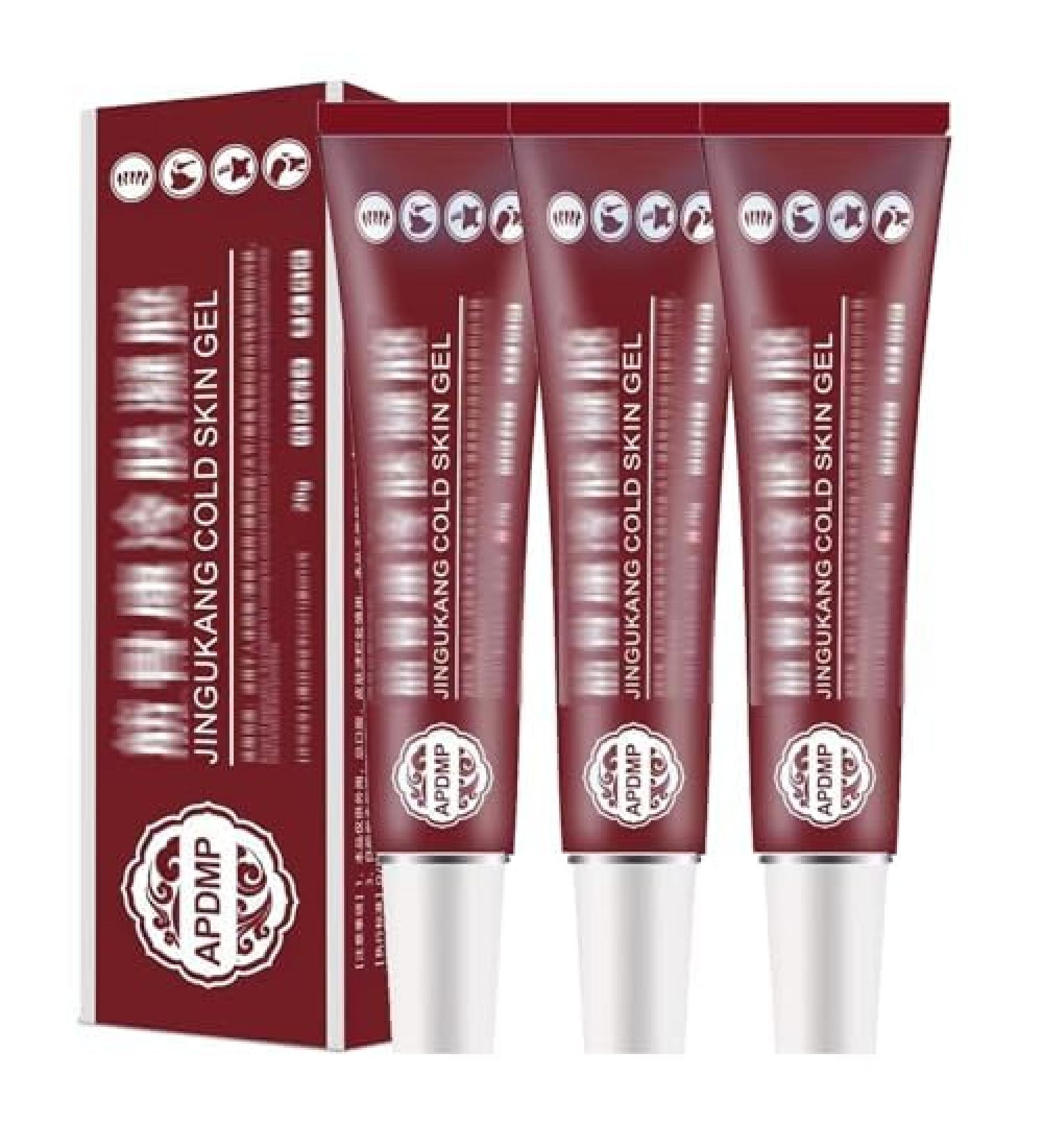 PawwJoy Jingukang Cold Compression Gel for Muscle and Joints Cold Compress Gel for Soothes Knees Lumbar Neck Hands and Feet (3) - Buy Online on GoSupps.com