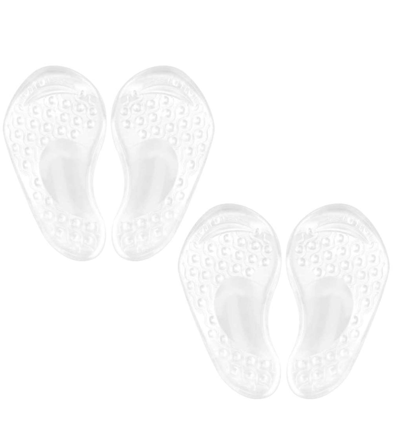 Buy Silicone Half Shoe Pads - 2 Pairs High Heel Insoles for Comfort | Foot Care Insoles International Shipping - Buy Online on GoSupps.com