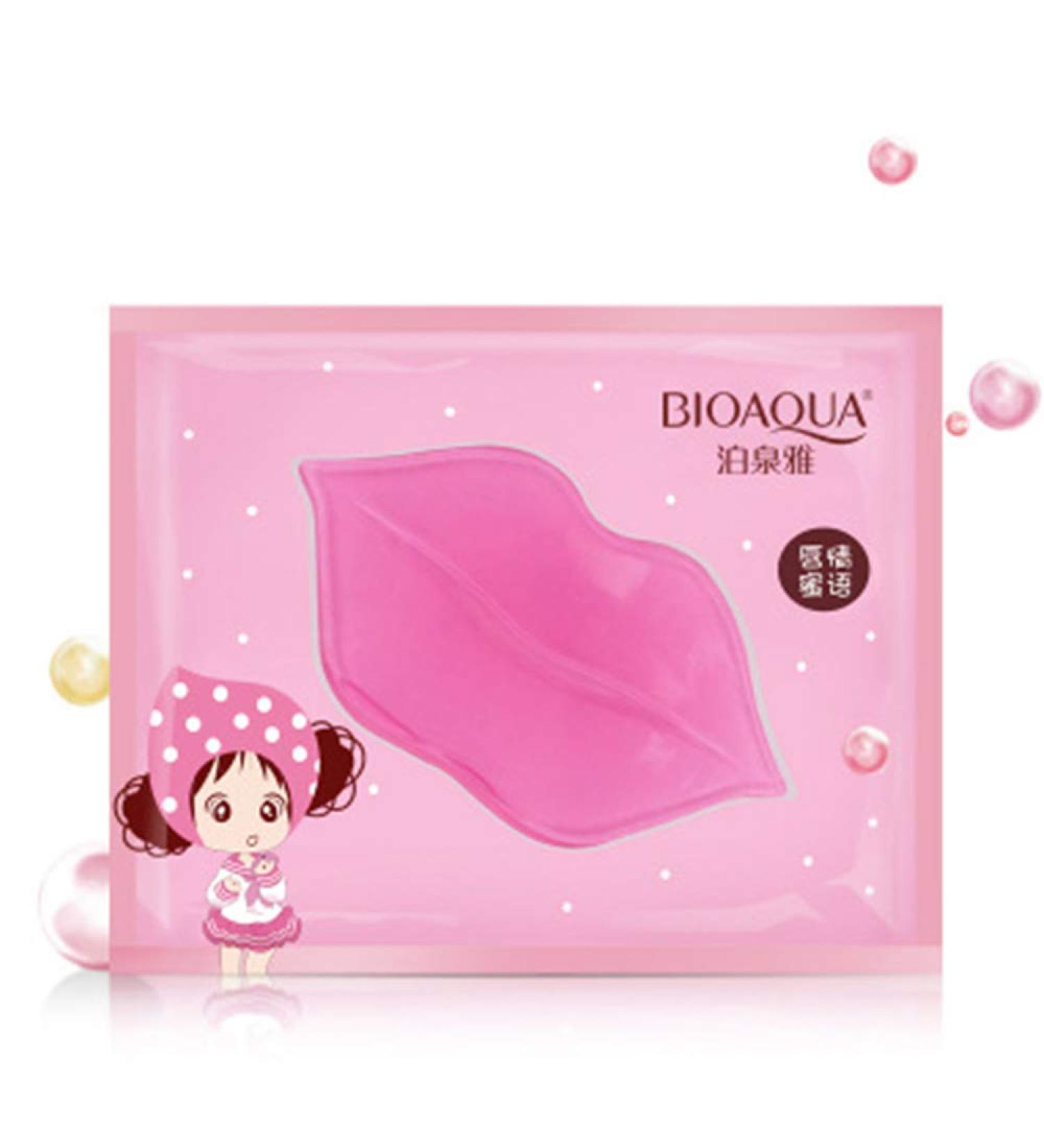 BIOAQUA Lip Plumper Collagen Nourishing Crystal Lip Mask (5 packs) - Buy Online on GoSupps.com