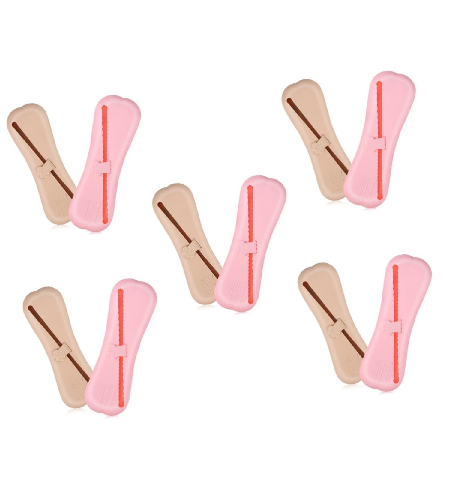 FRCOLOR 10 Pcs Silicone Makeup Brush Holder & Organizer | Travel-Friendly Makeup Storage Bags - Buy Online on GoSupps.com