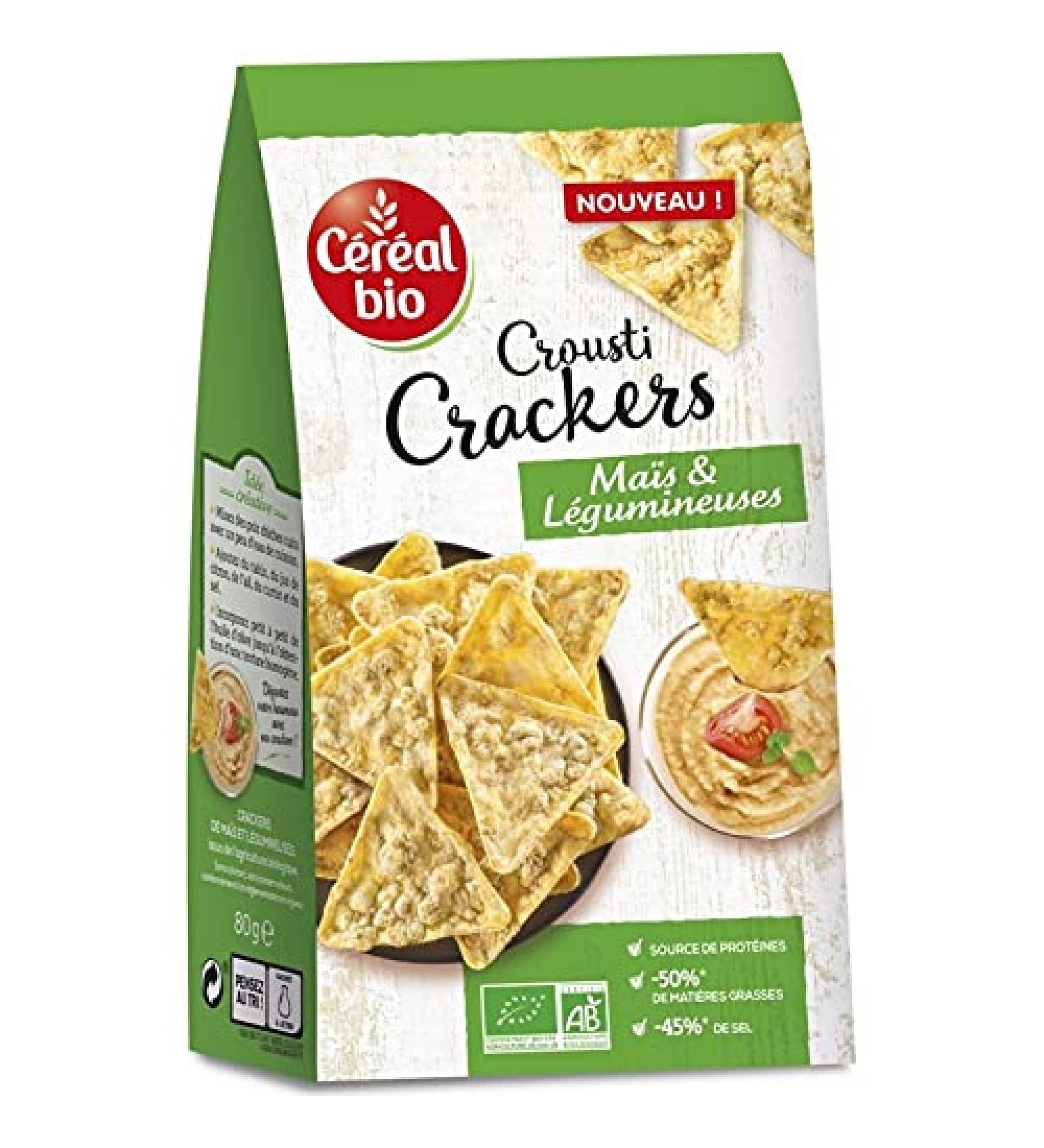 Cereal Bio Biscuits crackers corn & legumes b