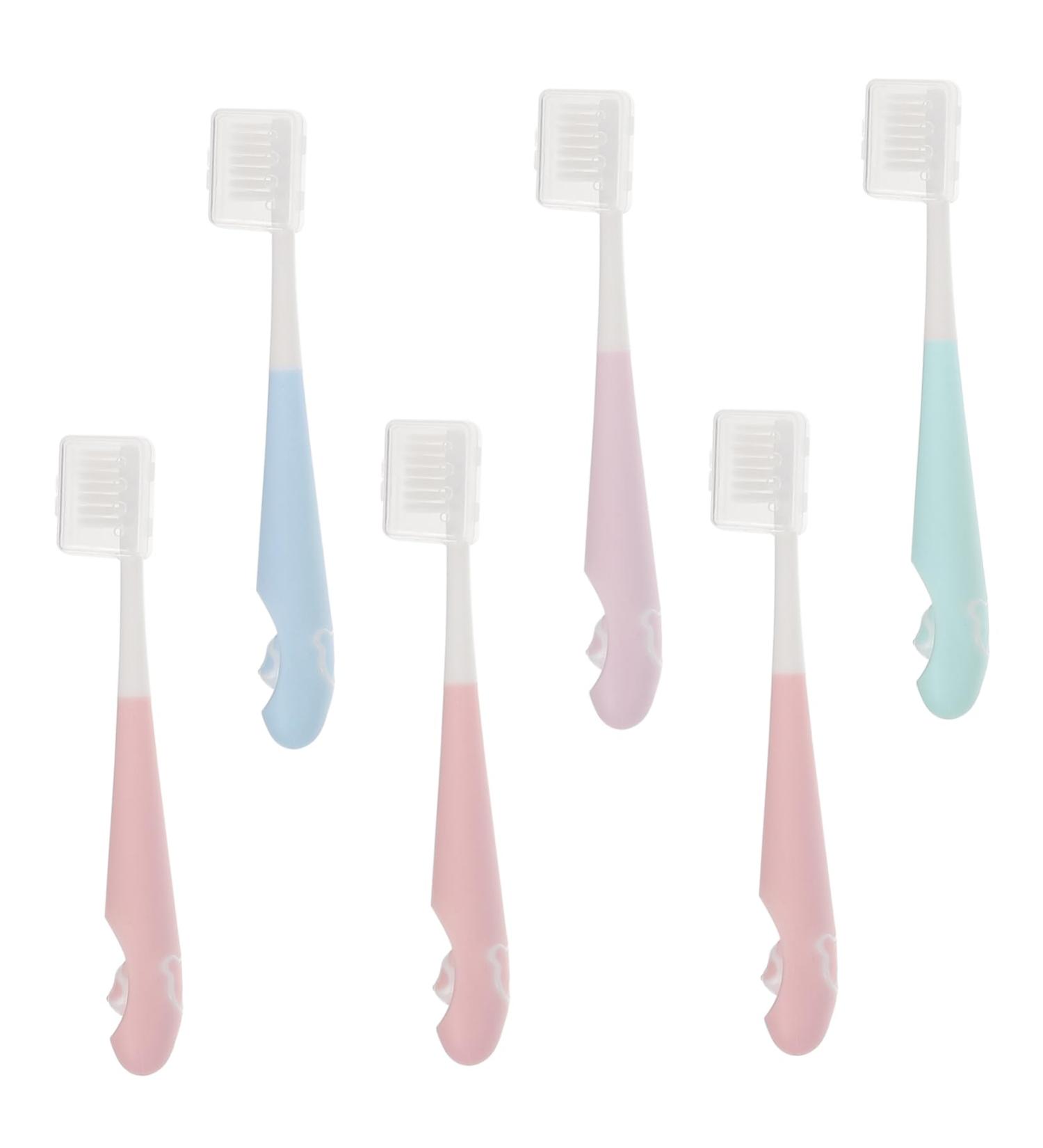 Minkissy Soft Bristle Children's Toothbrush - Ultra Care Cartoon Toothbrush for Gentle Dental Cleaning at Home & Travel - Buy Online on GoSupps.com