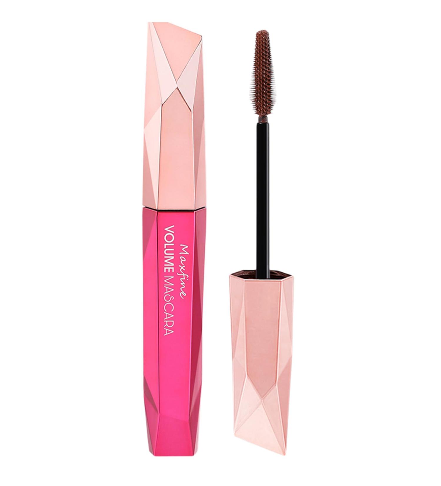 HISUNBEN Braun Mascara Water Resistant Long Lasting Voluminous Curly Extension Mascara Makeup for Christmas Halloween Parties Weddings - Buy Online on GoSupps.com