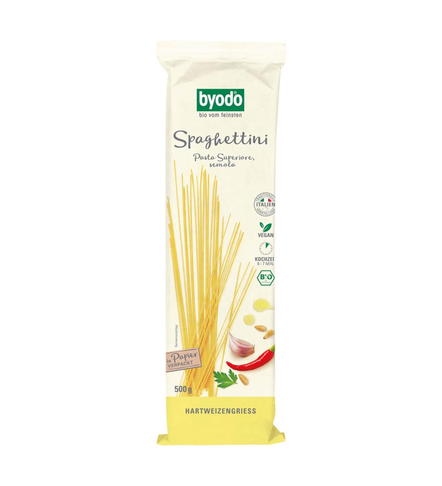 ByoDo Byodo Spaghettini bio 500g (1 x 500g)