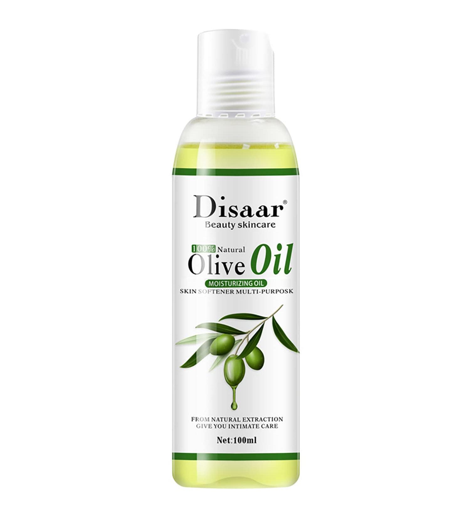 DISAAR Beauty Natural Softening Multi-Purpose Moisturizing Mineral Oil Relive Dry Skin 100ml/3.38fl.oz (Olive Oil) - Buy Online on GoSupps.com