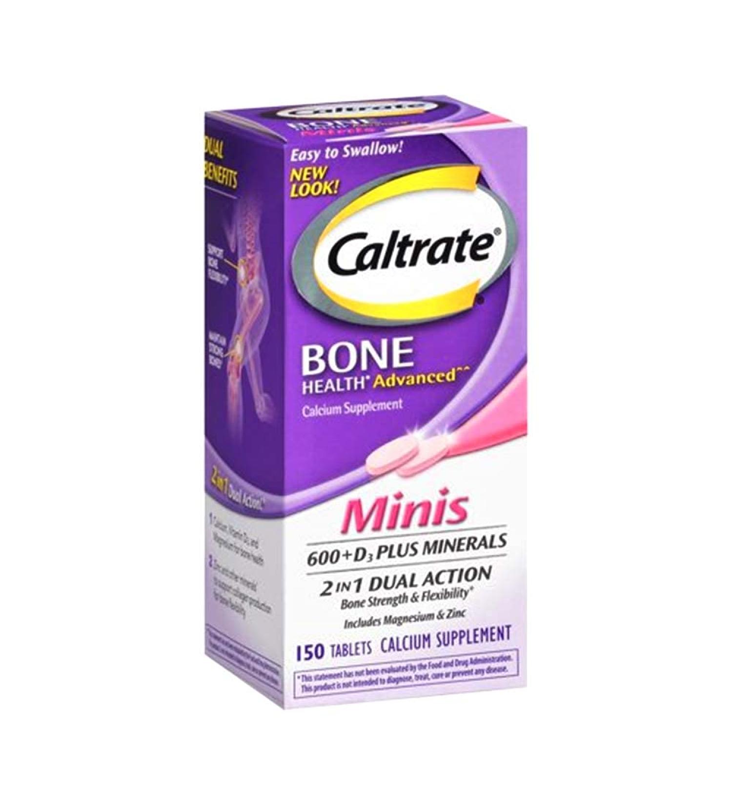 Caltrate Minis Plus Minerals - 150 Mini Tablets