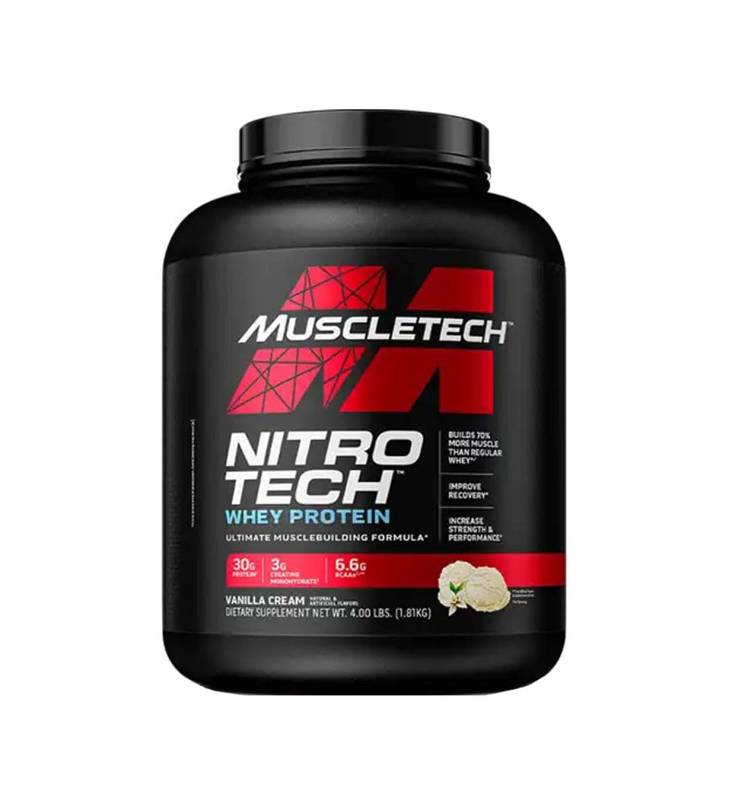 Muscletech MUSCLETECH Nitro Tech Perfomance Series 1.8kg Vanilla