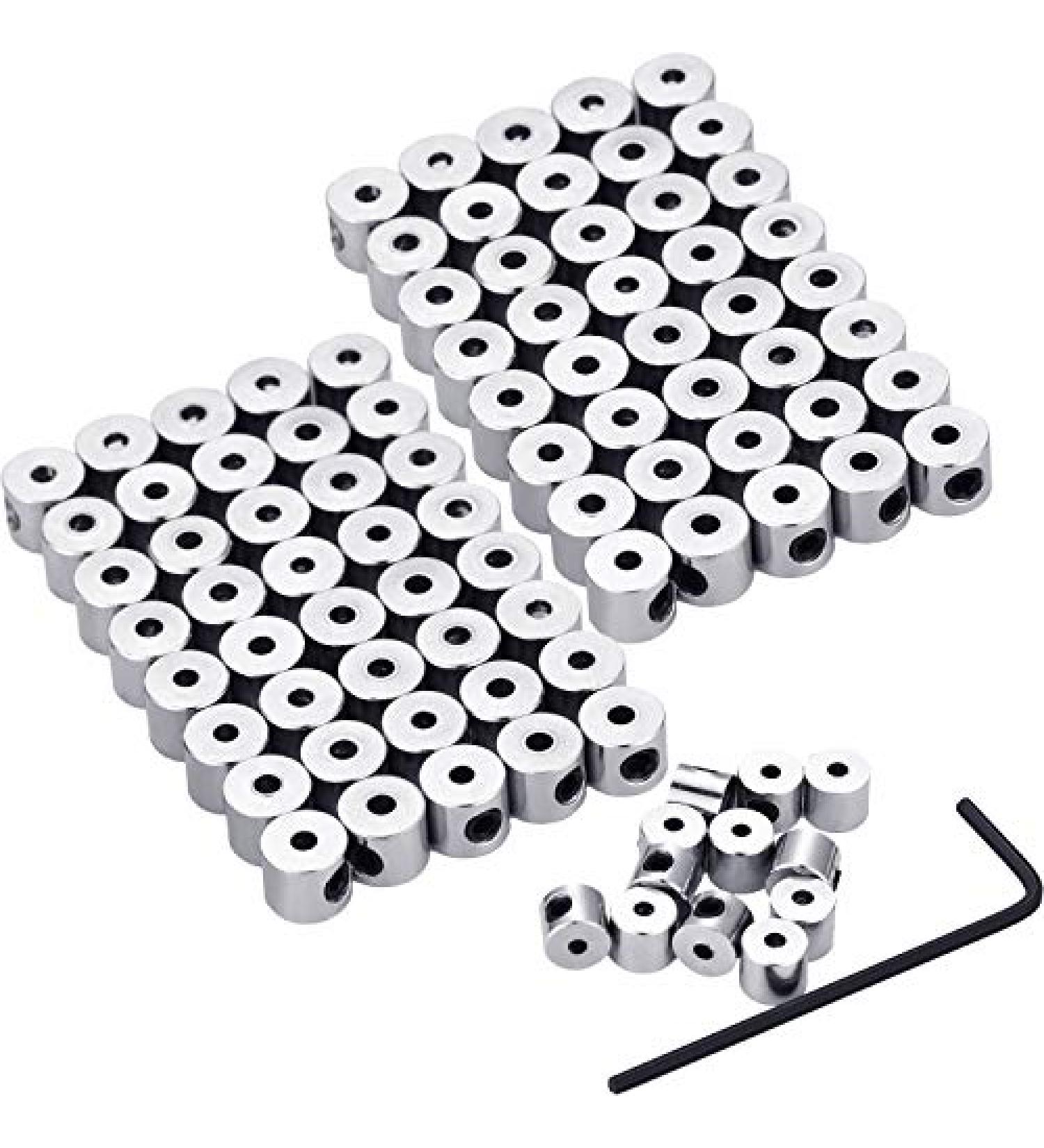 Mudder 100 Pcs Pin Keepers Locking Clasps with Wrench 6x5mm - Secure Your Pins Now - Buy Online on GoSupps.com