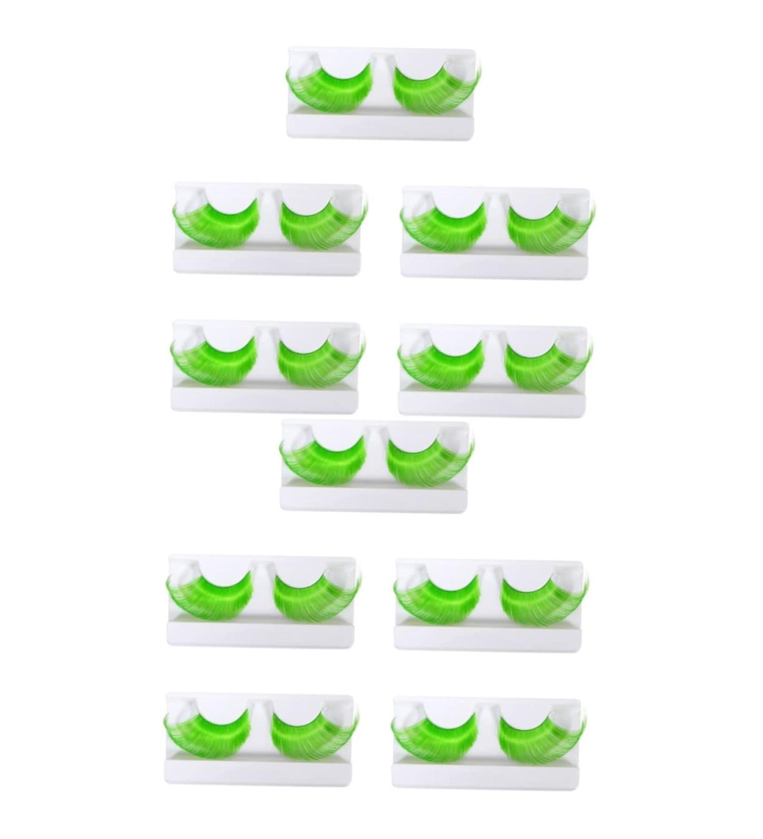 LALAFINA 2 Sets Exaggerated False Eyelashes Natural Mascara Artificial Eyelashes 5 Pairs*2 - Buy Online on GoSupps.com