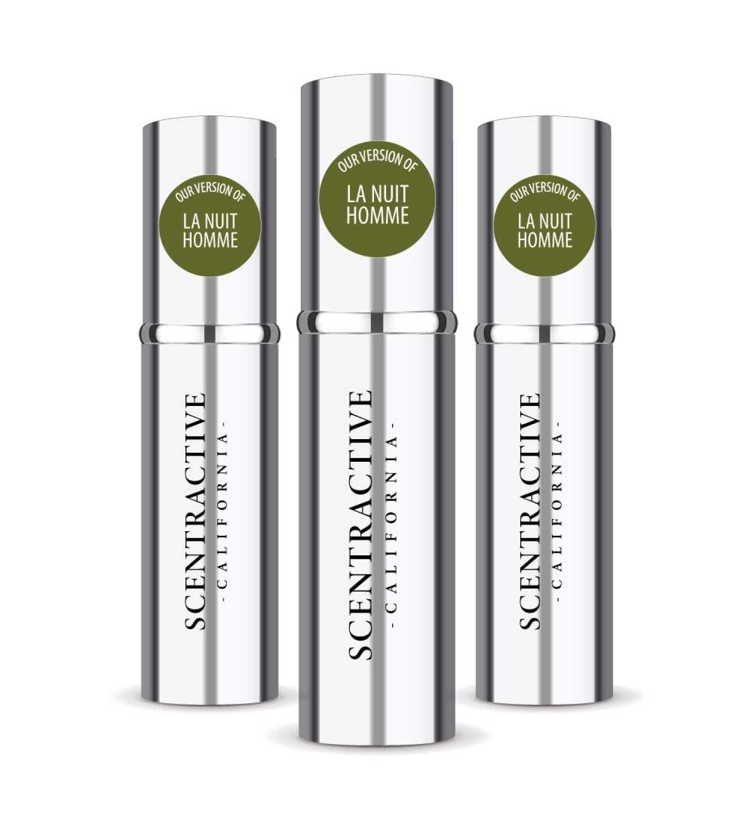 CA Perfume Impression of Yves S. Lauren La Nuit Homme For Men Replica Version Fragrance Dupes Concentrated Long Lasting Eau de Parfum Spray Refillable Atomizer Bottle 0.17 Fl Oz/5ml-X3 YVES S. LAUREN LA NUIT HOMME IMPRESSION 0.51 Fl Oz (Pack of 1) - Buy Online on GoSupps.com