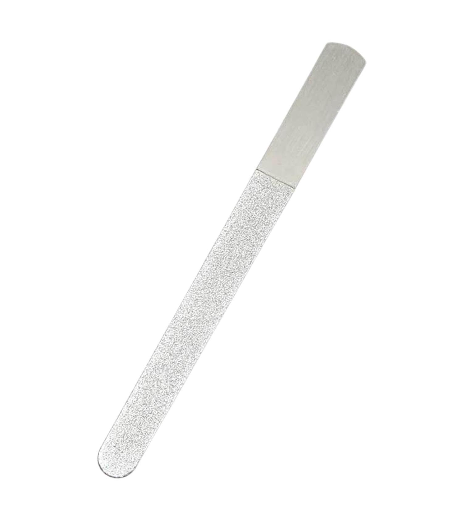 Fellflying Stainless Steel Nail File | Stainless Steel File Toenail File for Men and Women Pedicure Tool for Home Salon or Travel Use Nail Care A-12 short - Buy Online on GoSupps.com
