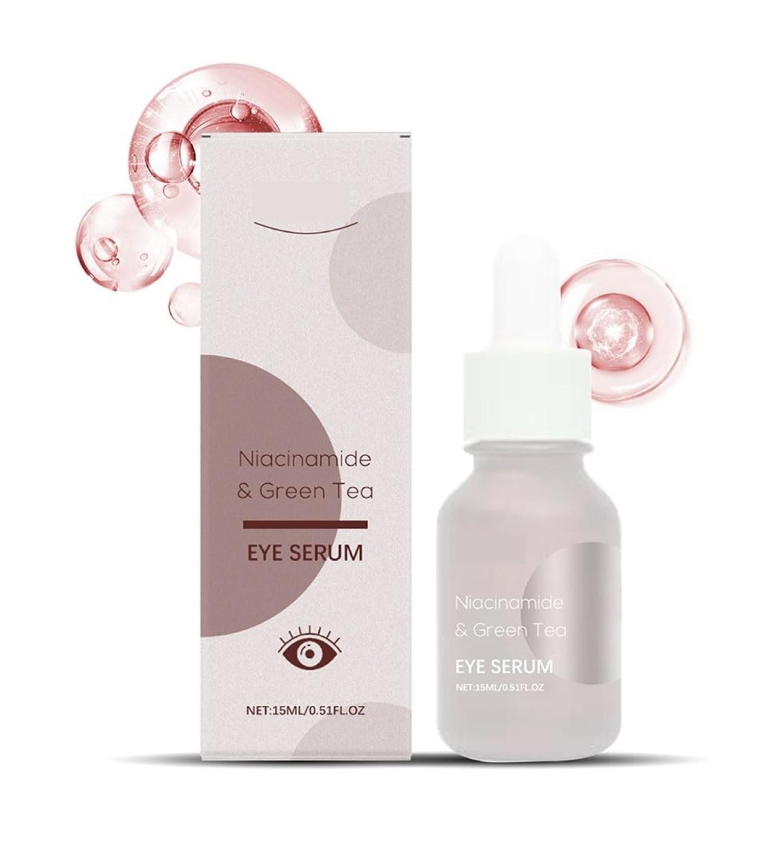 S rum Contour Des Yeux Au Th Vert Et la Niacinamide: R duit le Teint Terne Rehausse L' clat et Hydrate Durablement(3pcs) - Buy Online on GoSupps.com