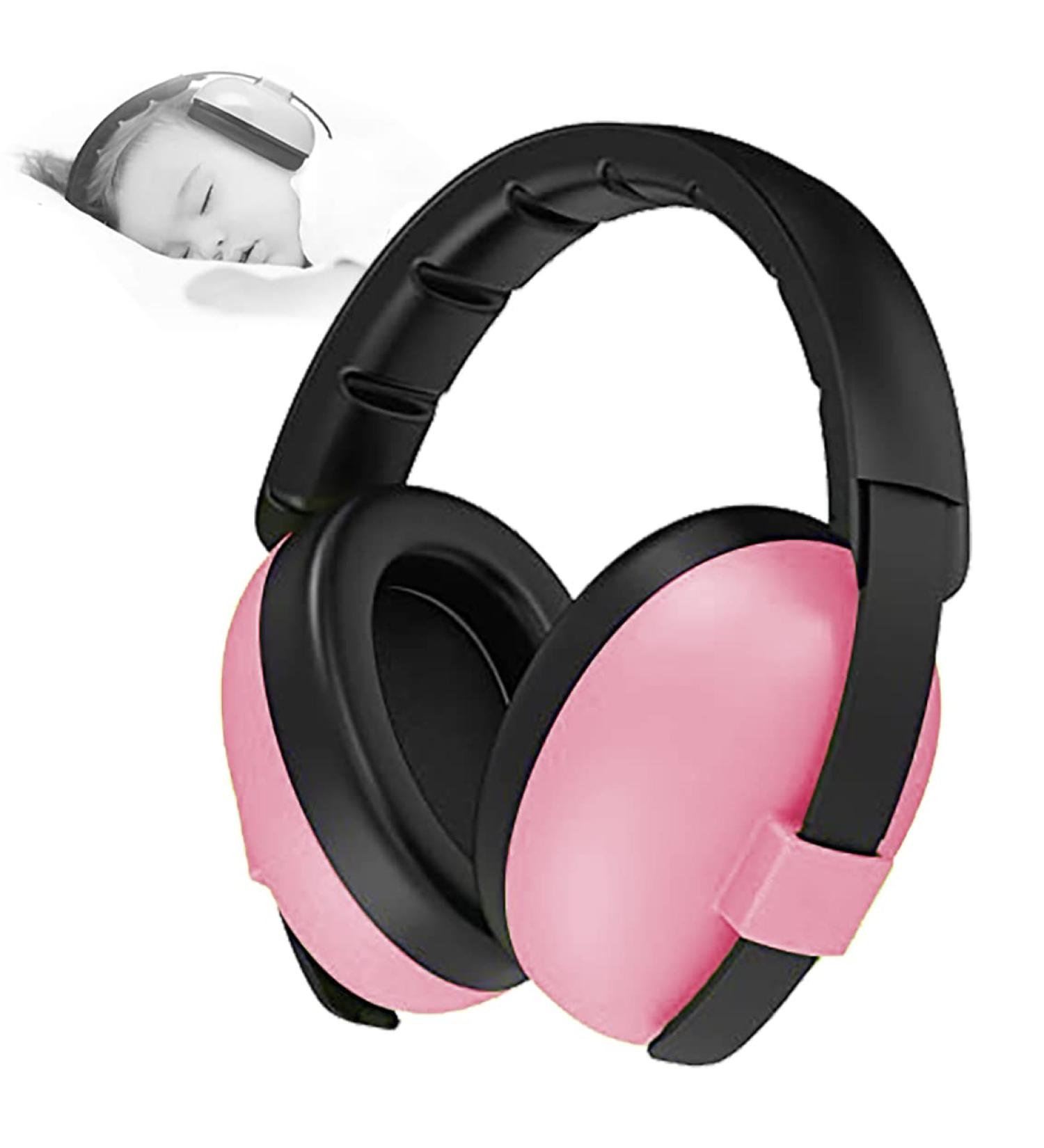 YANKUIRUI Baby Ear Defenders - Noise Cancelling Headphones for 0-3 Years | Pink - Buy Online on GoSupps.com