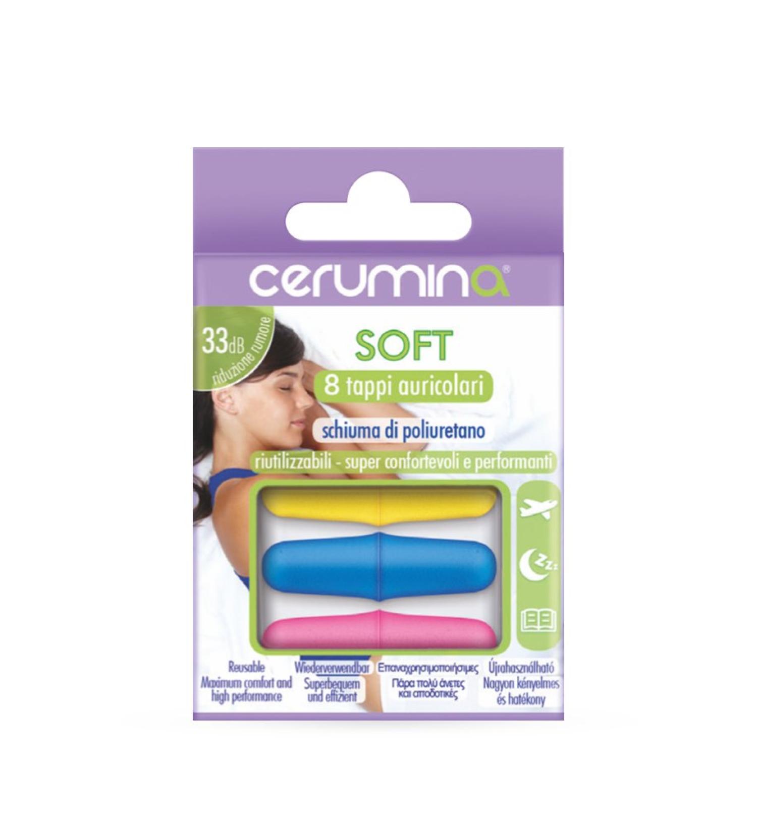 Cerumina earplug soft 8 pieces
