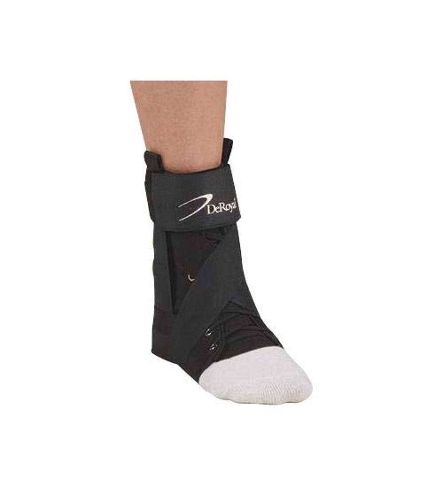 Deroyal Sports Orthosis Ankle Brace Powered by The Boa Closure System Small