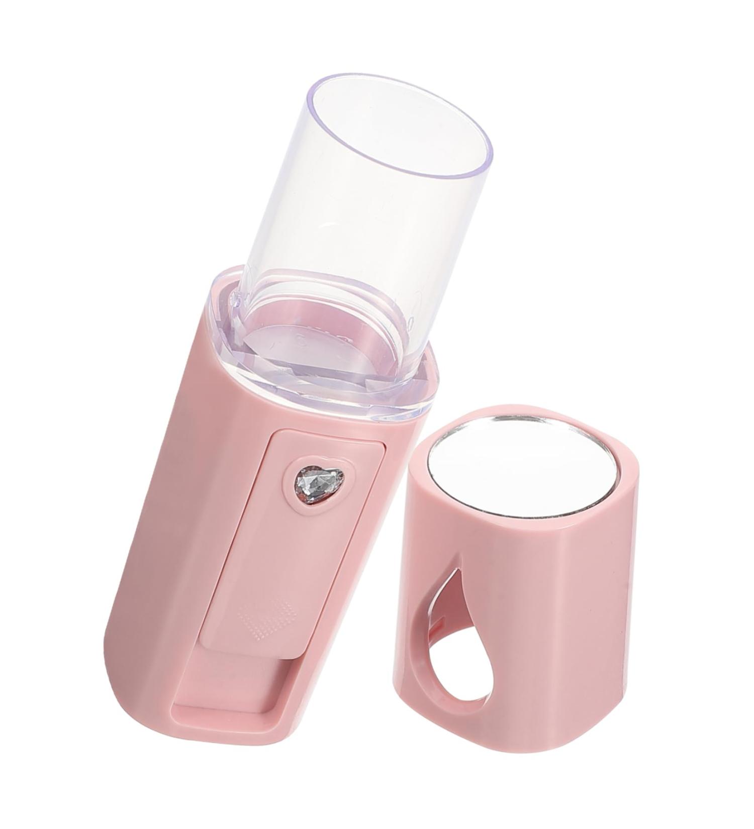 IWOWHERO Face Mister Abs Facial Accessories Pink Steamer Face Face Steamer for Facial Deep Cleaning - Buy Online on GoSupps.com