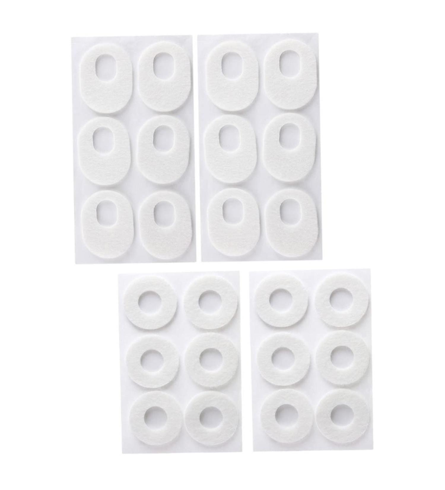 CLISPEED 4 Sheets Corn Stickers Protective Feet Patch Soft Foam Cushions Heel Grips Liner Insert Corn Protectors Corn Pads Callus Removal Tools Heel Pad Pain White Foot Patch Care Felt - Buy Online on GoSupps.com