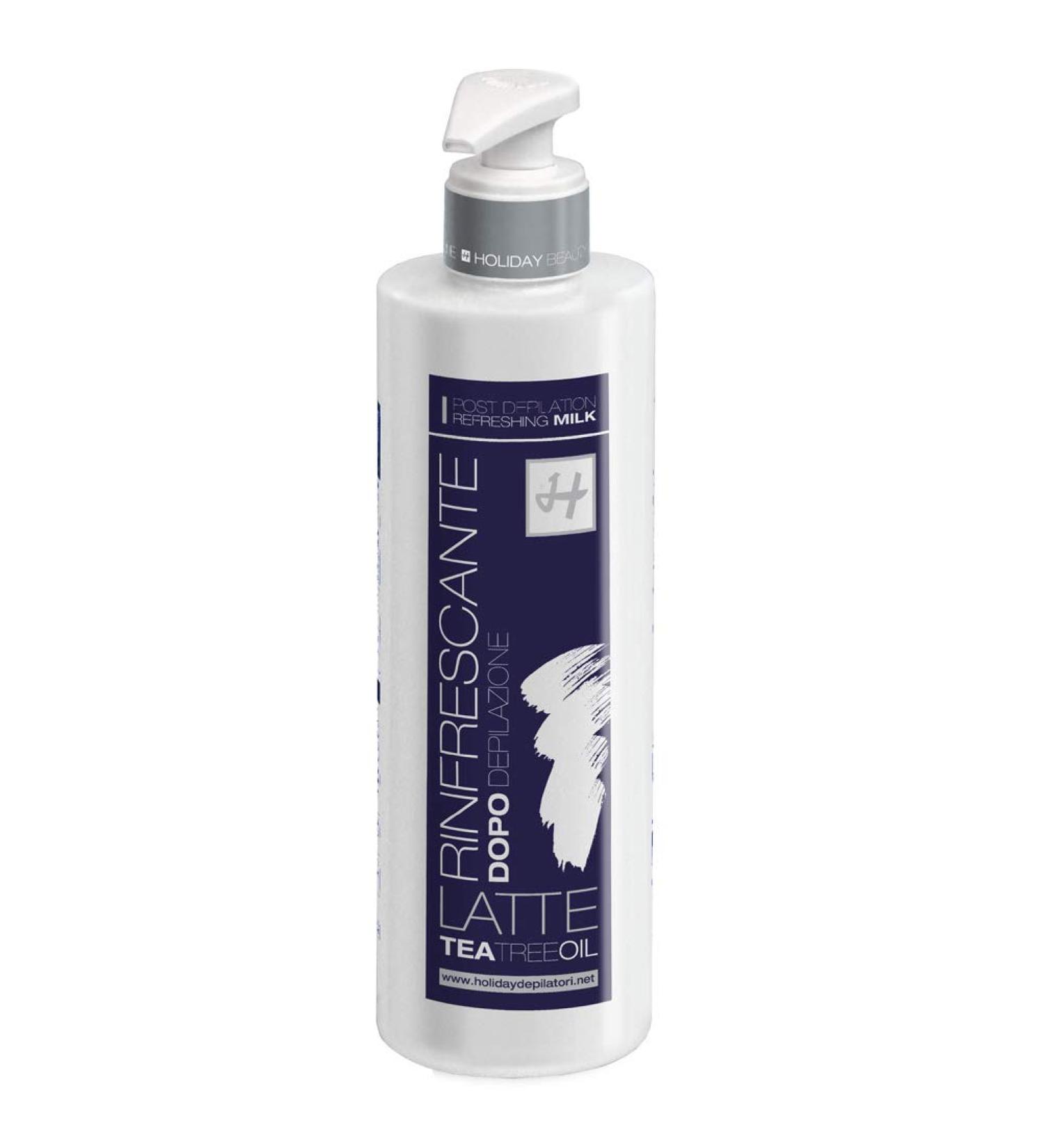 HOLIDAY Latte Dopocera TEA TREE OIL 500 Ml. E510 Cura del corpo