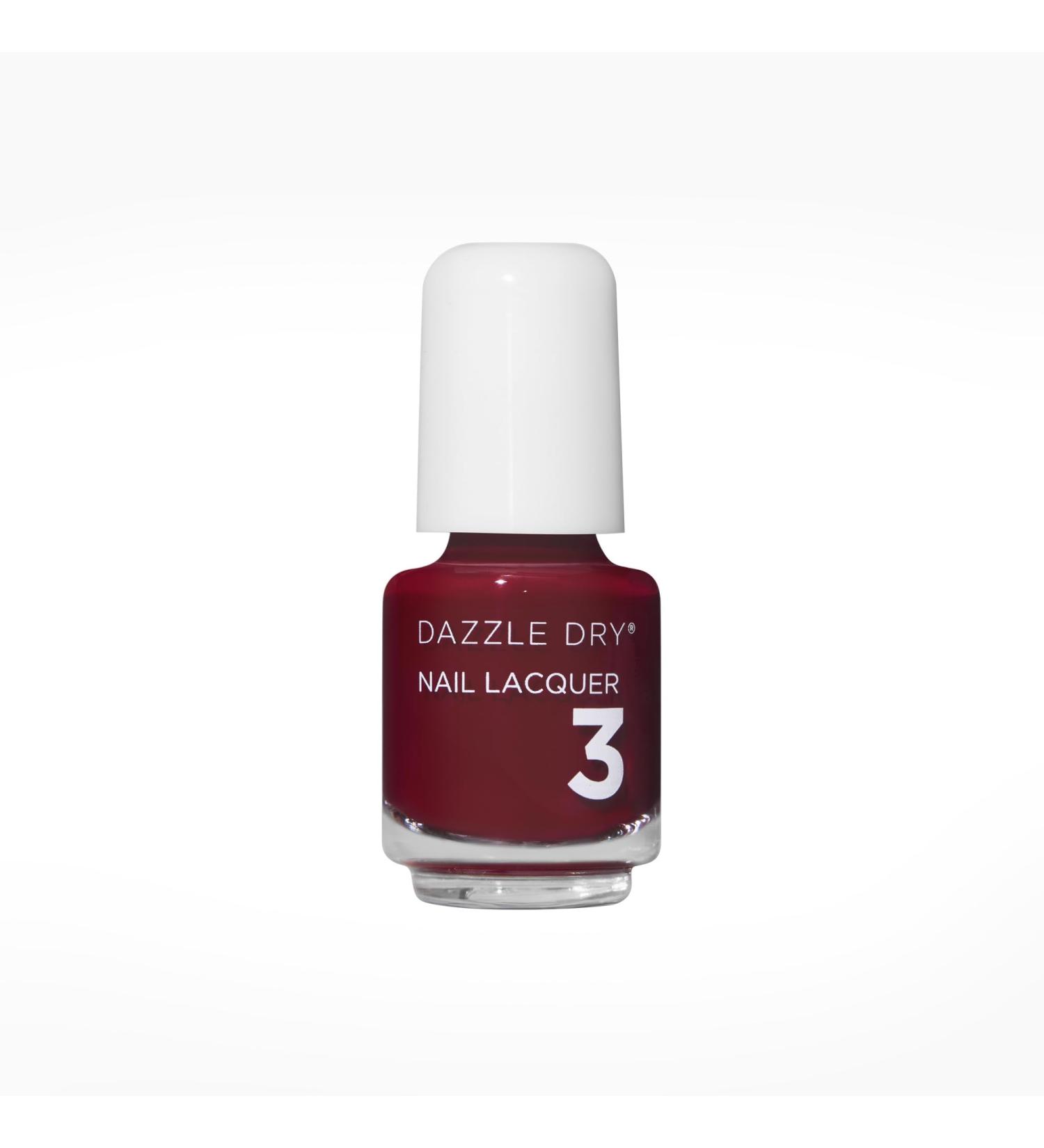 Dazzle Dry Mini Lacquer - Fast Track Cherry | Classic Cherry Red Nail Polish | 0.17 fl oz | International Shipping Available - Buy Online on GoSupps.com