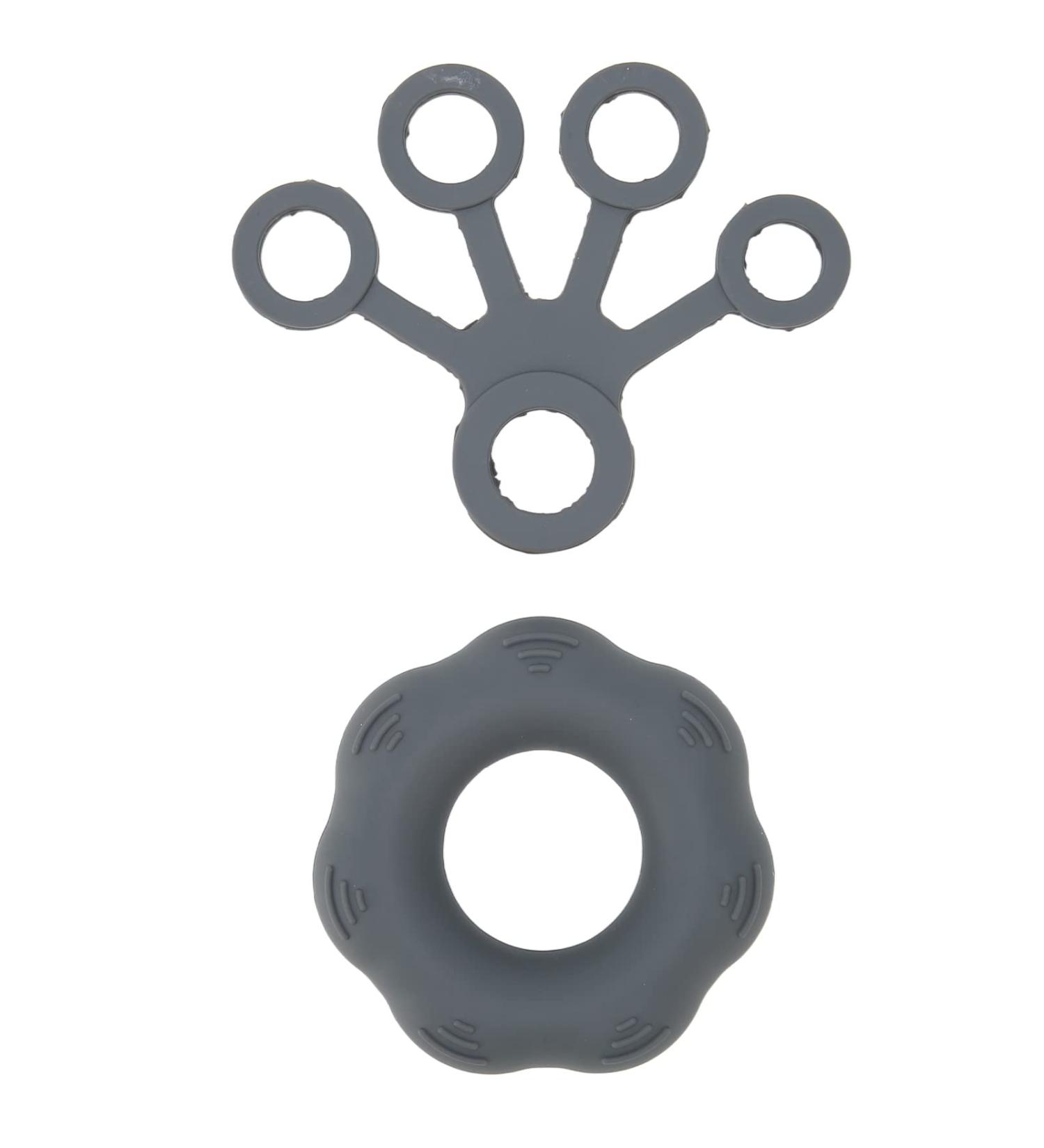 Hand Exerciser Finger Exerciser Soft Flexible Portable Silicone Hand Grip Strengthener Finger Stretcher for Weak Hands Elderly Gray - Buy Online on GoSupps.com