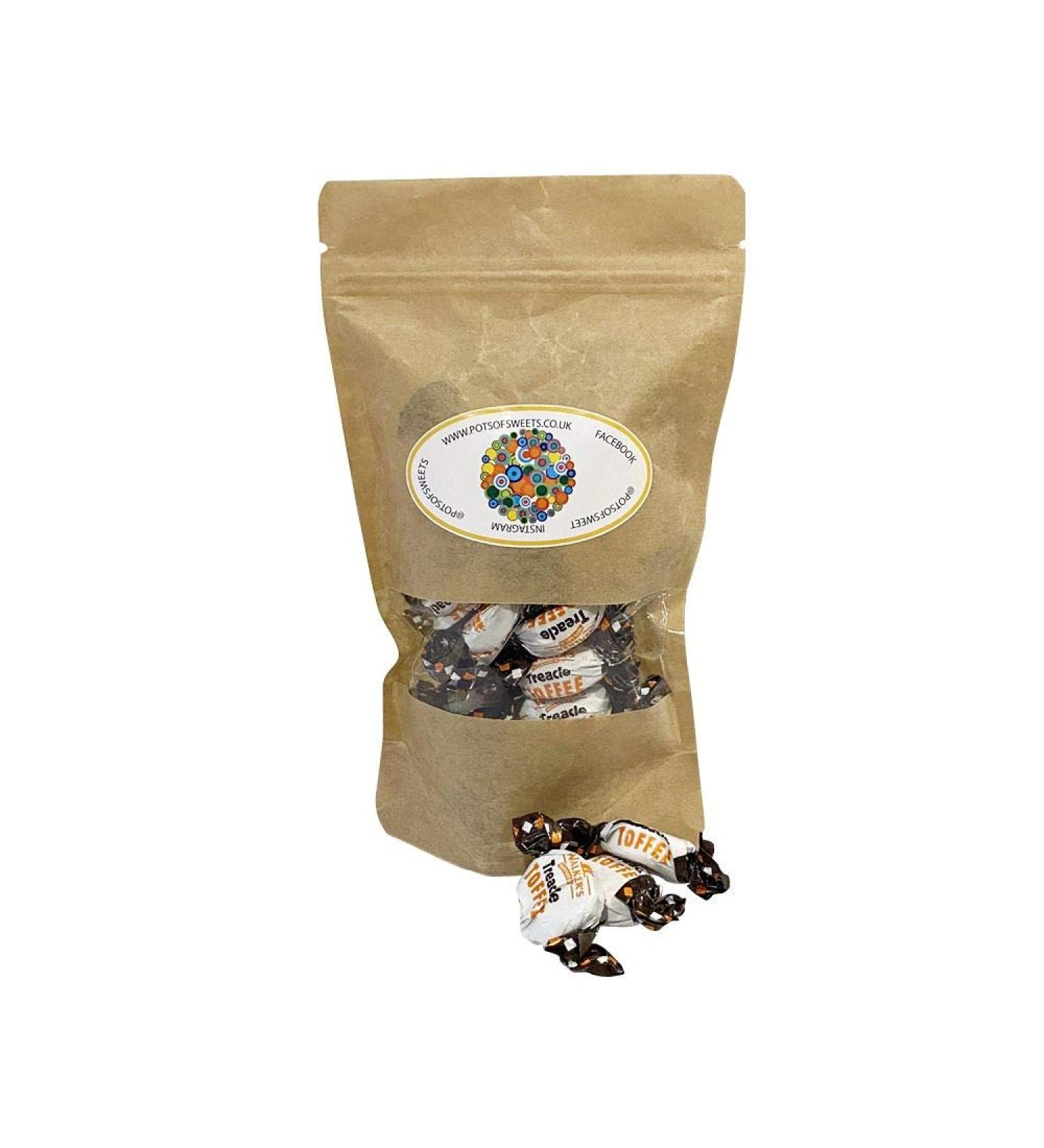 Personalized Customise with Your Own Message or Image 250g Pouch of Walkers Treacle Dabs Toffee