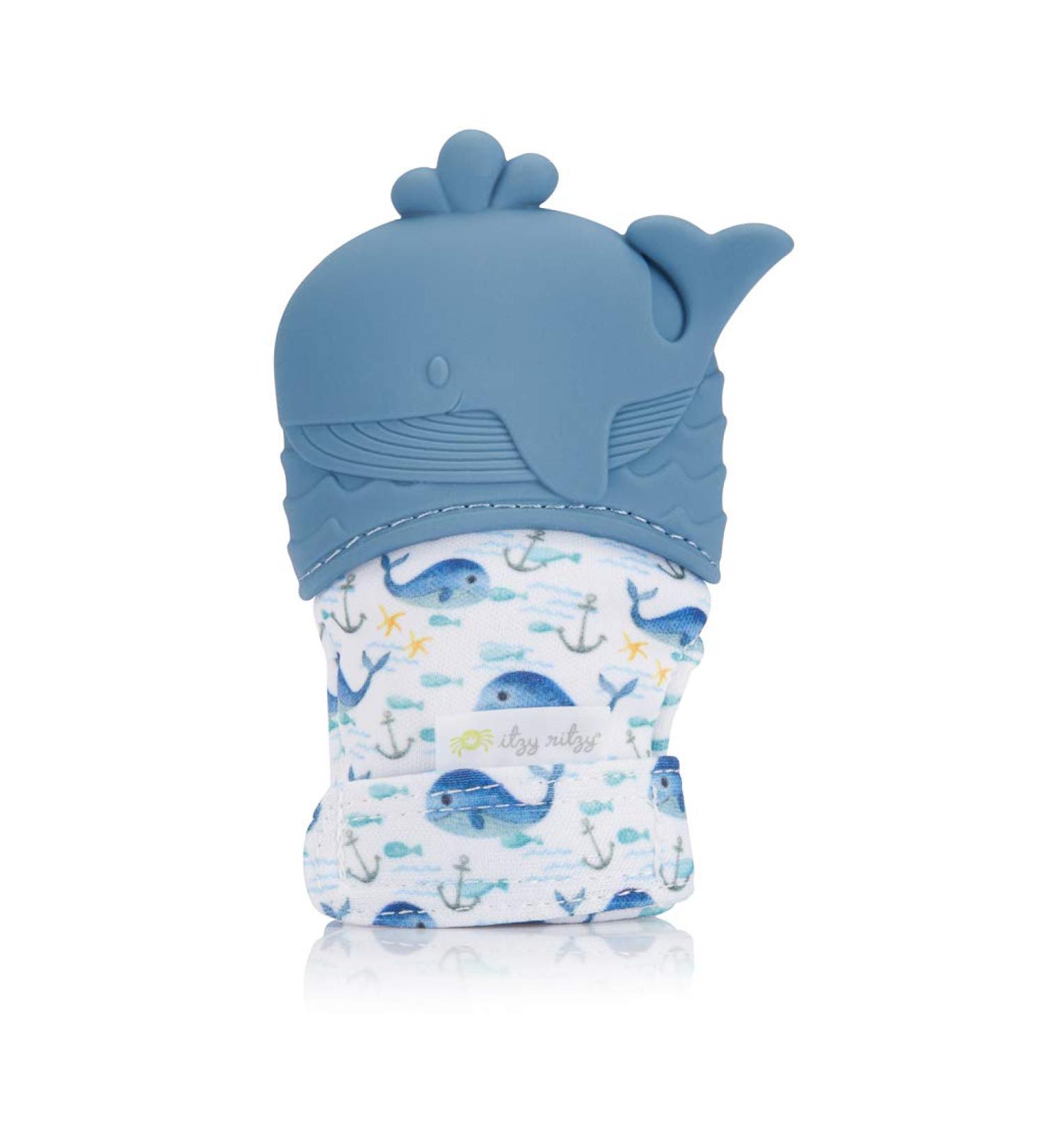 Itzy Ritzy Whale Silicone Teether - Food Grade, 3+ Months | Itzy Mitt - Buy Online on GoSupps.com