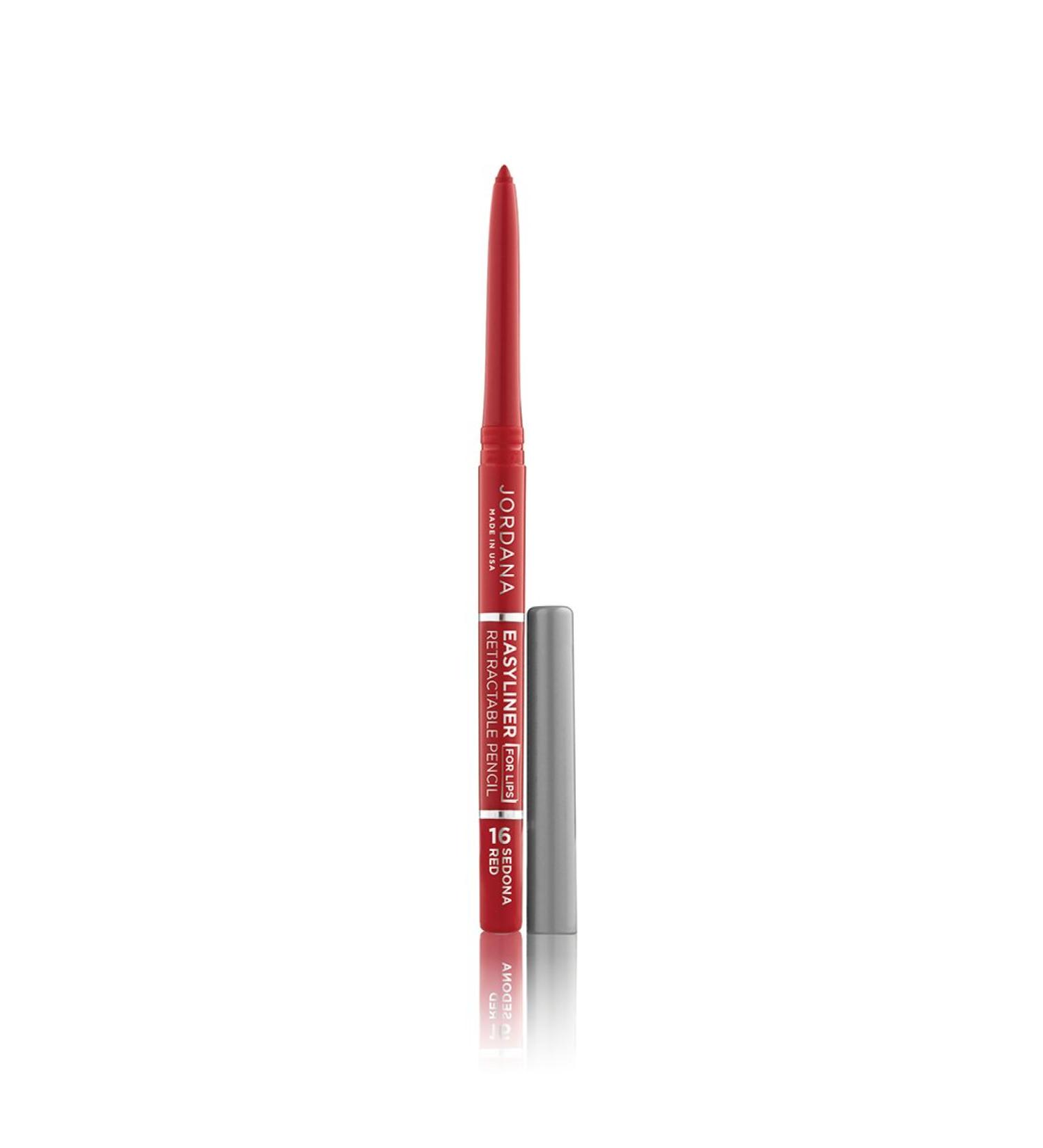 (3 Pack) JORDANA Easyliner For Lips - Sedona Red