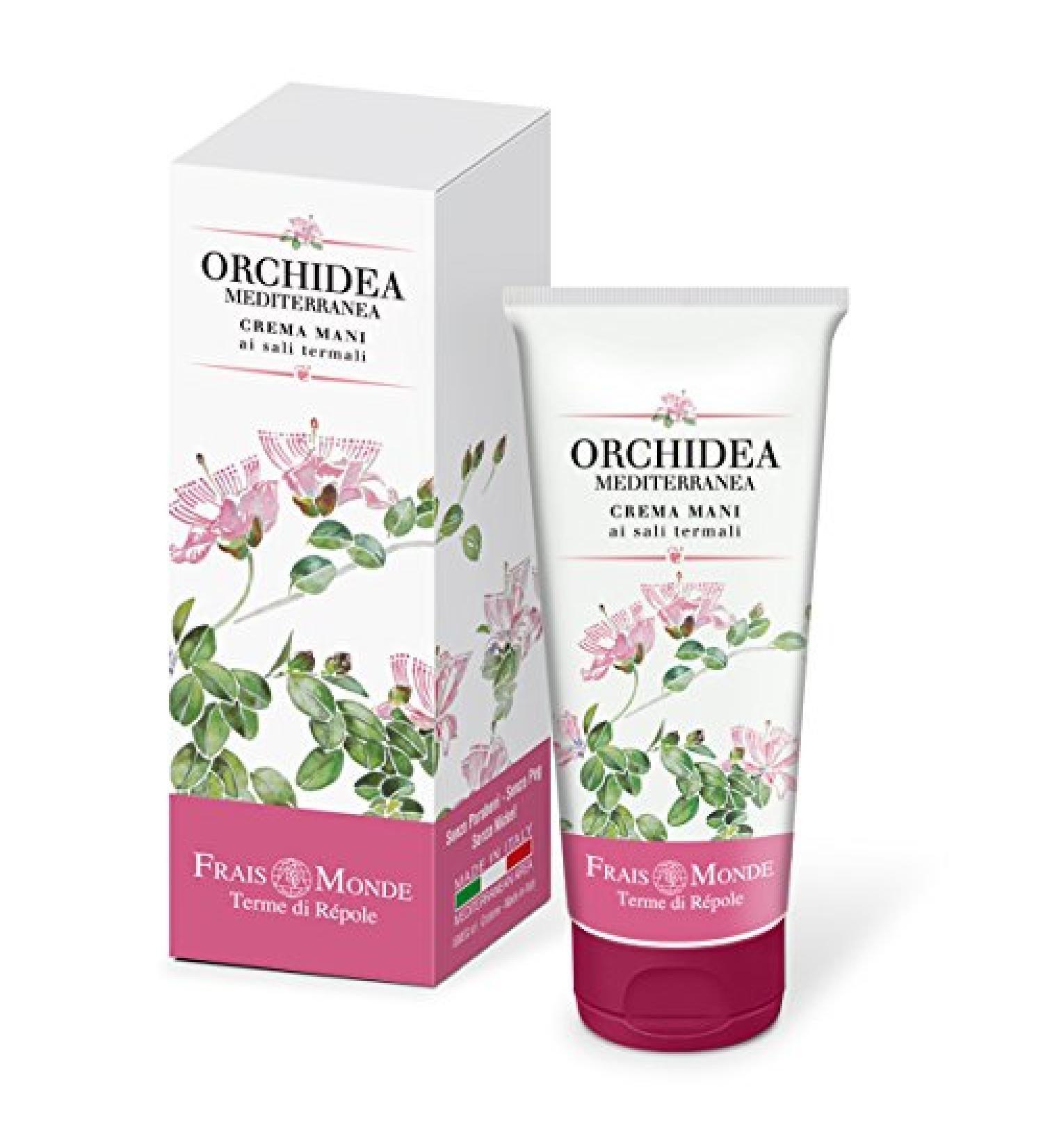 Frais Monde Hand Cream with Mediterranean Orchid Thermal Salts 100 ml