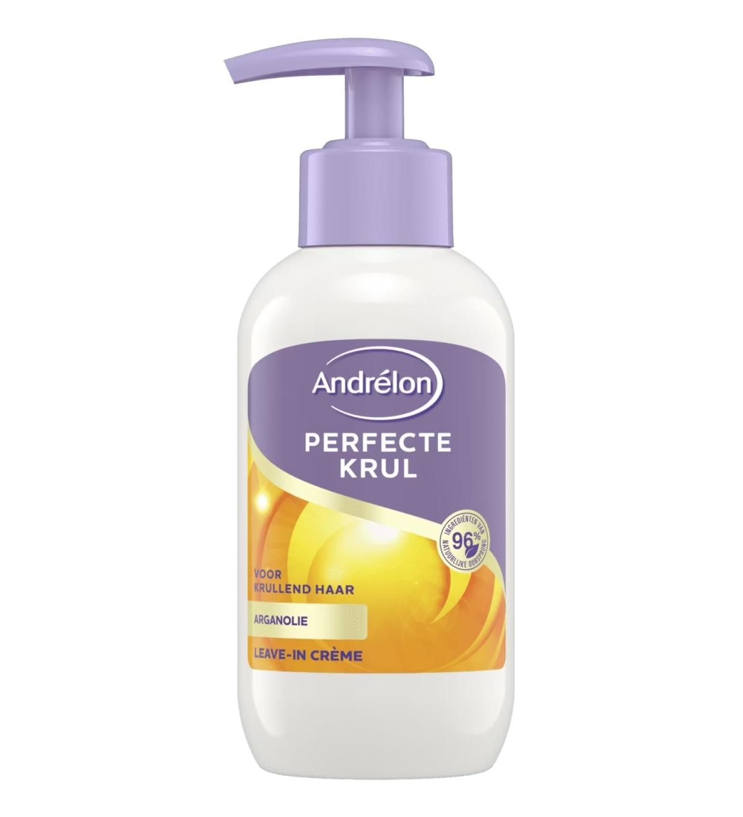 Andrelon Perfect Curl Argan Oil Hair Cream 6 Pack 200ml