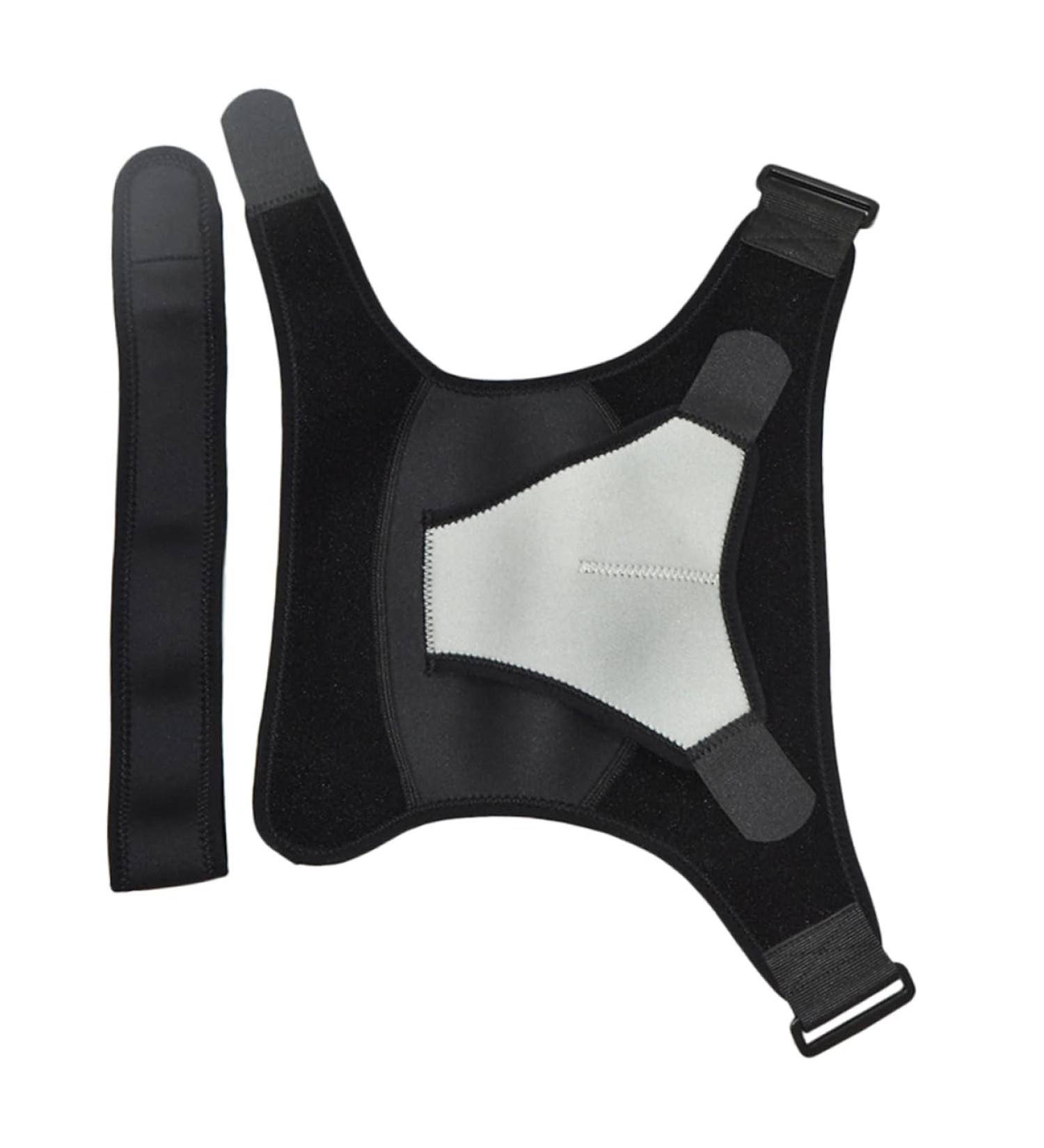 Mobestech Shoulder Pads - Breathable Adjustable Shoulder Strap & Brace for Injuries Posture Support Fitness & Recovery - Buy Online on GoSupps.com