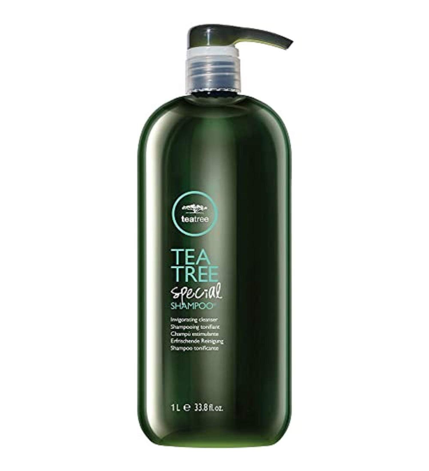 Tea Tree Special Shampoo 33.8 fl oz - Deep Cleans and Refreshes Scalp for All Hair Types, Particularly Oily Hair - Buy Online on GoSupps.com
