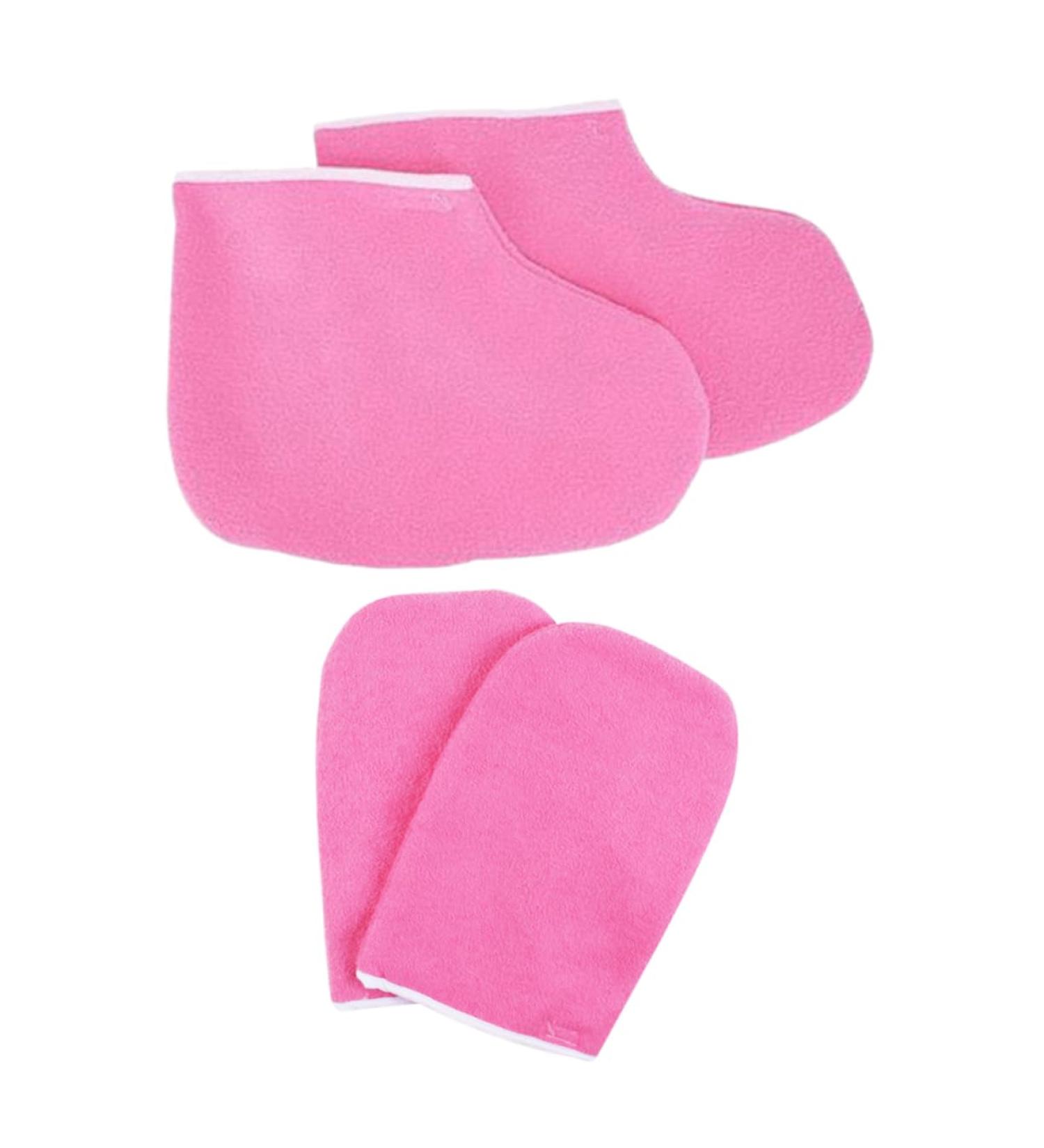 Moufles Hydratants en Paraffine pour Mains et Pieds Isolants Thermiques Taille Unique Soins Beaut Salon et Domicile - Buy Online on GoSupps.com