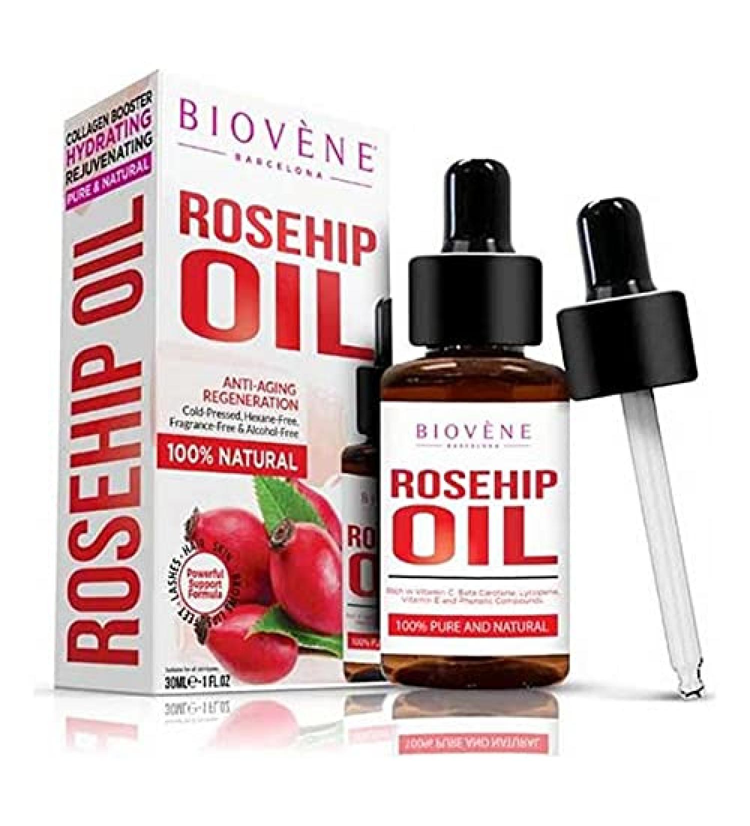 ROSEHIP OIL anti-aging regeneration 100% pure 30 ml