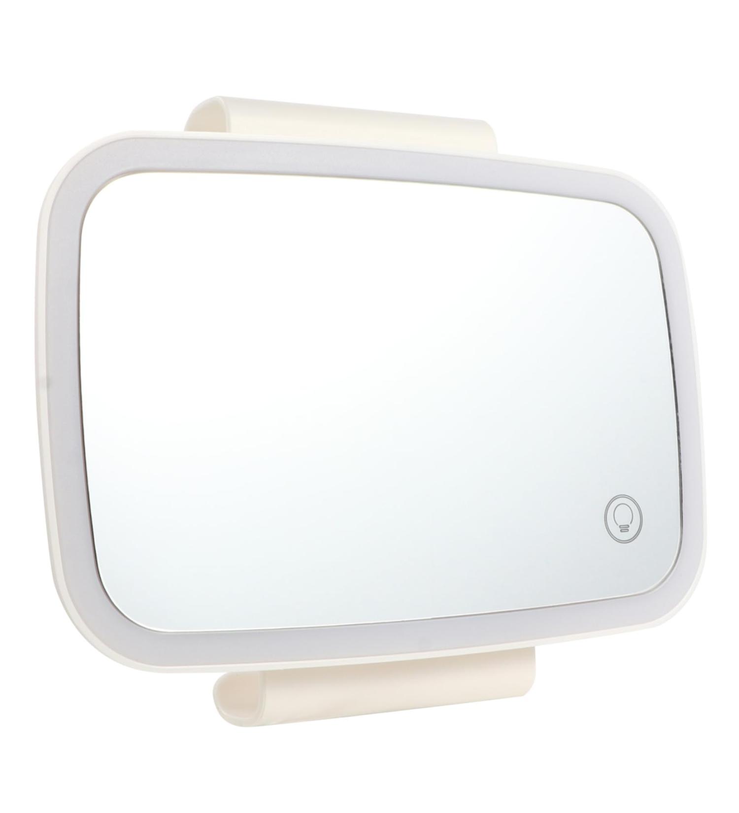 Healeved 1pc Car Vanity Mirror Clip-on Mirror Sun Visor Mirror Car Visor Mirror Vanity Mirror for Car Mirror for Sun Visor Car Makeup Mirror Car Sun Shield Makeup Mirror LED Makeup Mirror - Buy Online on GoSupps.com