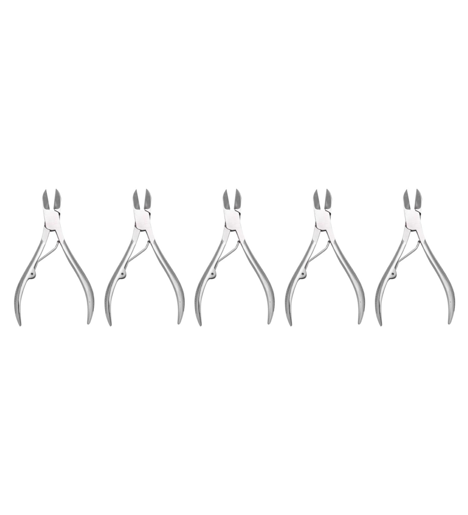 Kikolufy 5X Professional Feet Toe Nail Clippers Trimmer Cutters Paronychia Nippers Podiatry Stainless Foot Care Tools - Buy Online on GoSupps.com