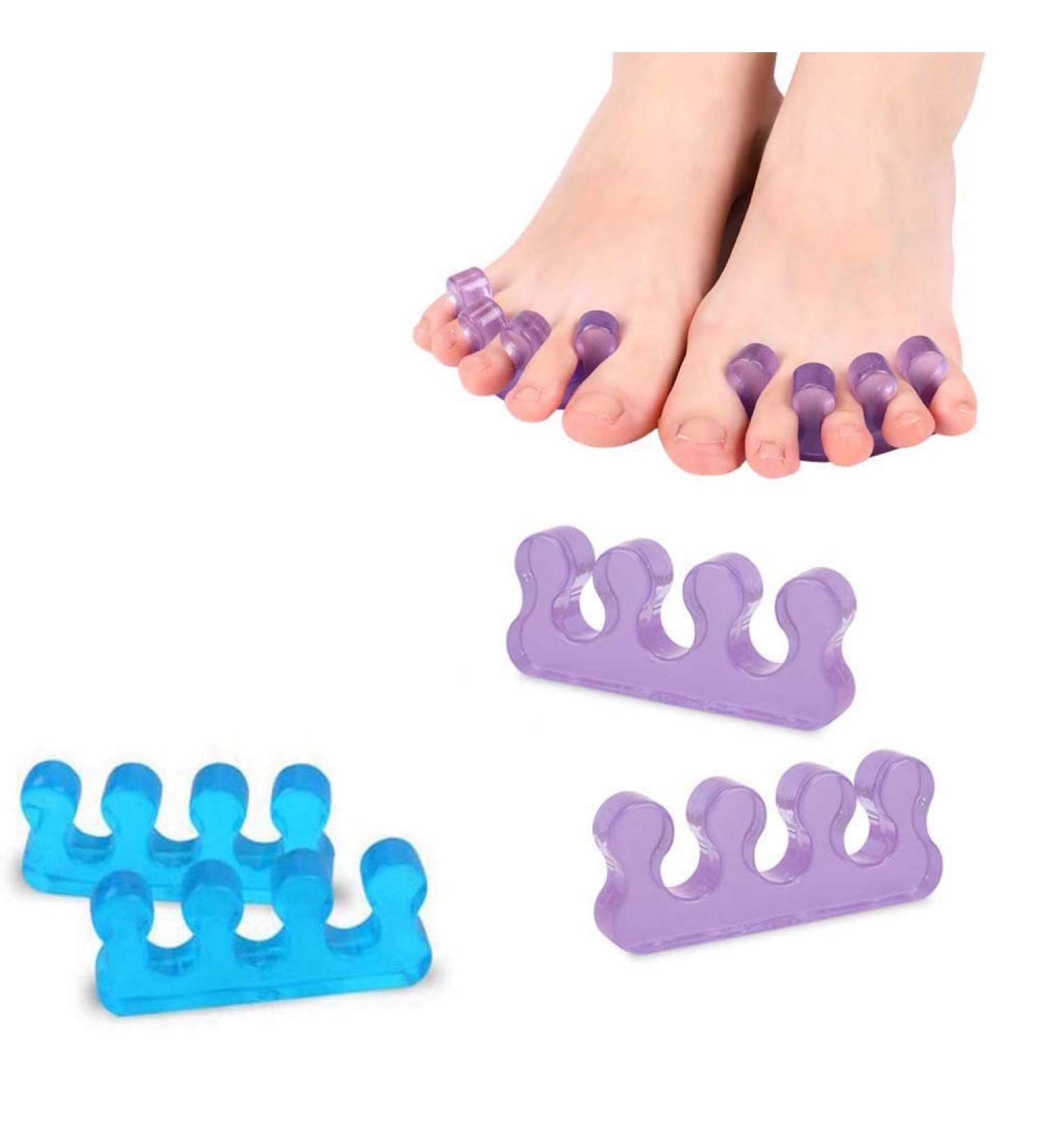 Toe Separator for Pedicure Relief - 4 Pieces for Toenail Separation & Fixation - Buy Online on GoSupps.com