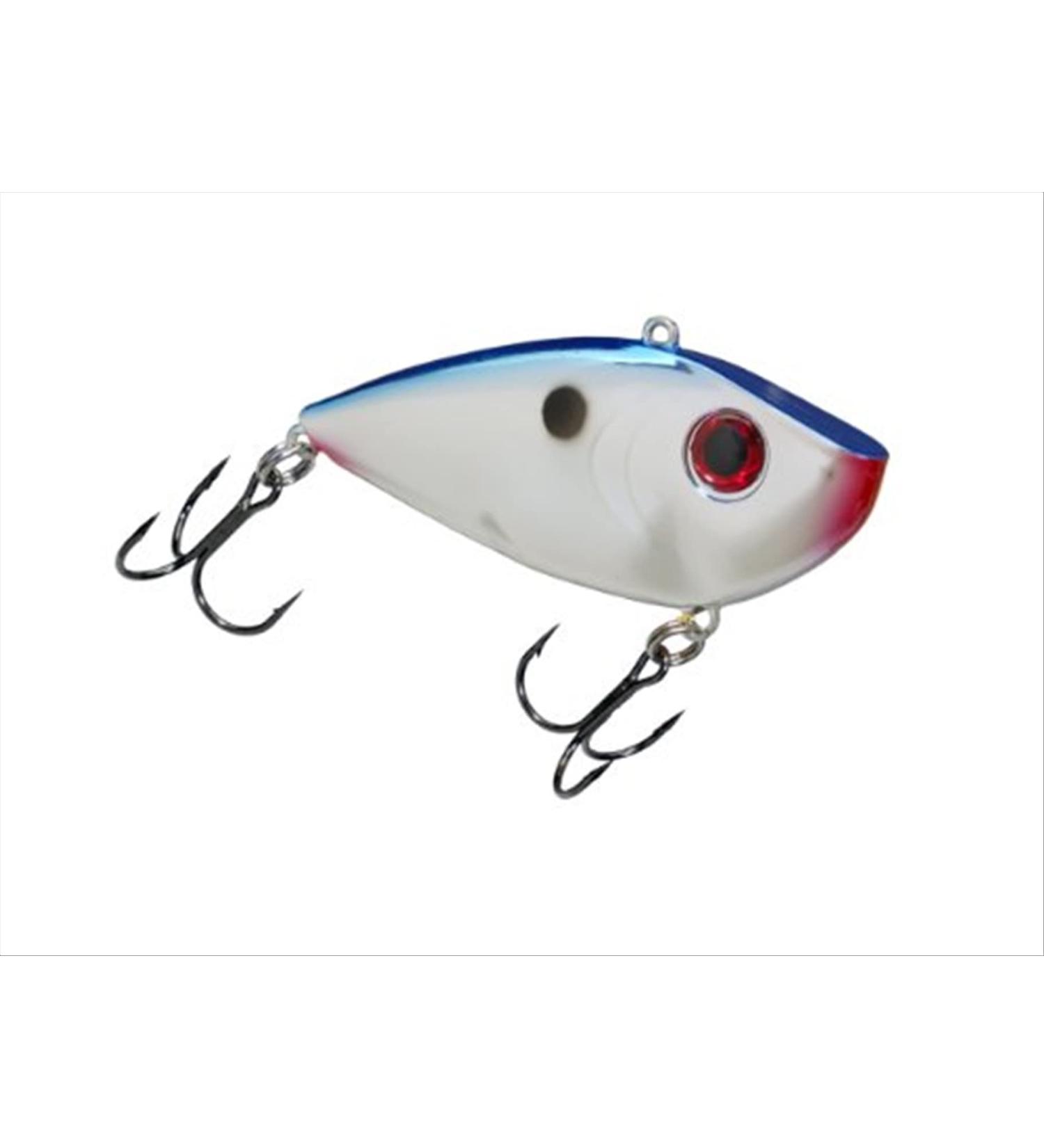 Strike King Red Eye Shad Bait 0.5-Ounce Smokey Chrome Blue