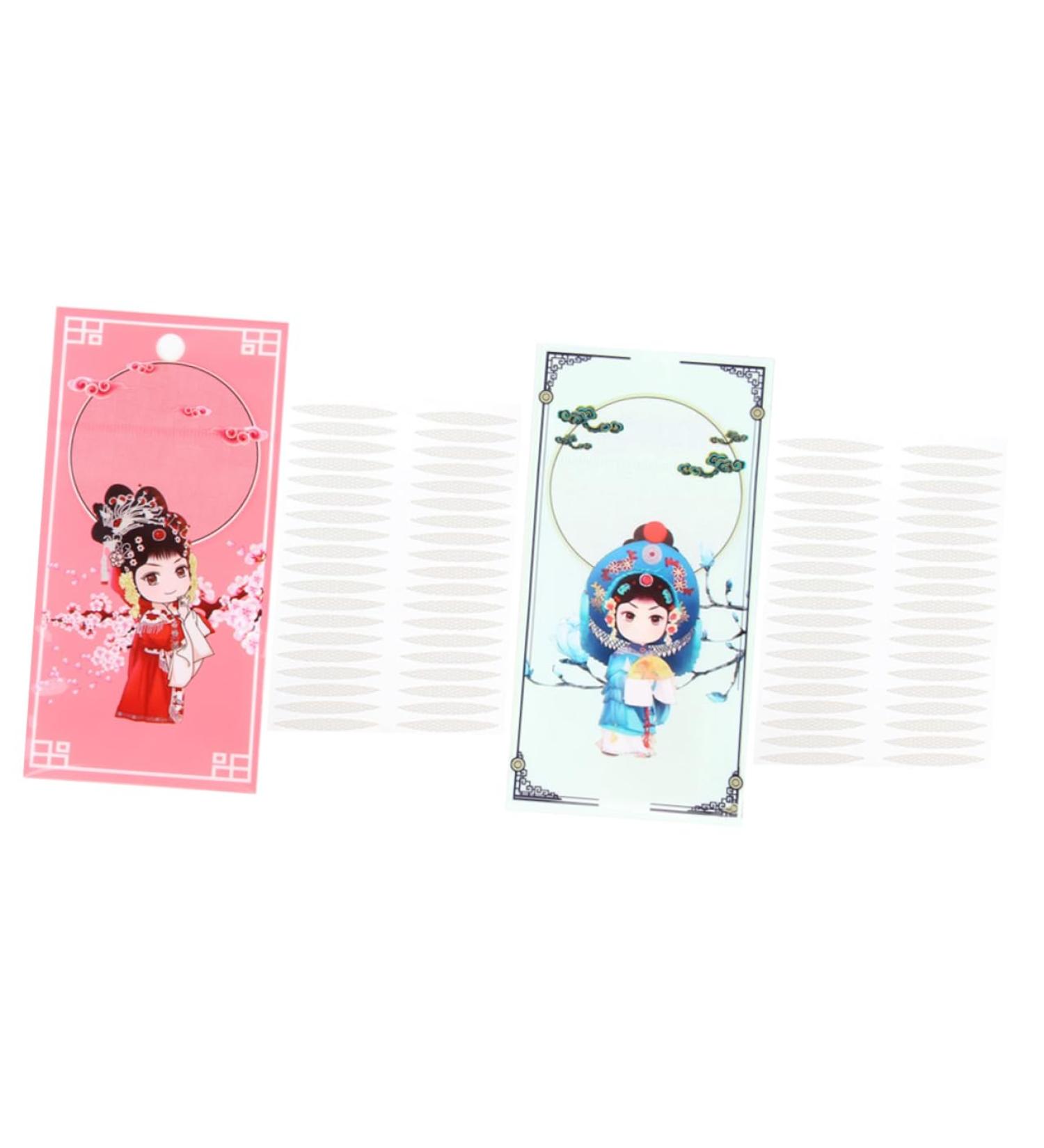 FRCOLOR 2 Sets Invisible Double Eyelid Sticker 2 Sided Tape Eyelid Stickers Eyelid Strips Adhesive Tape Eyes - Buy Online on GoSupps.com