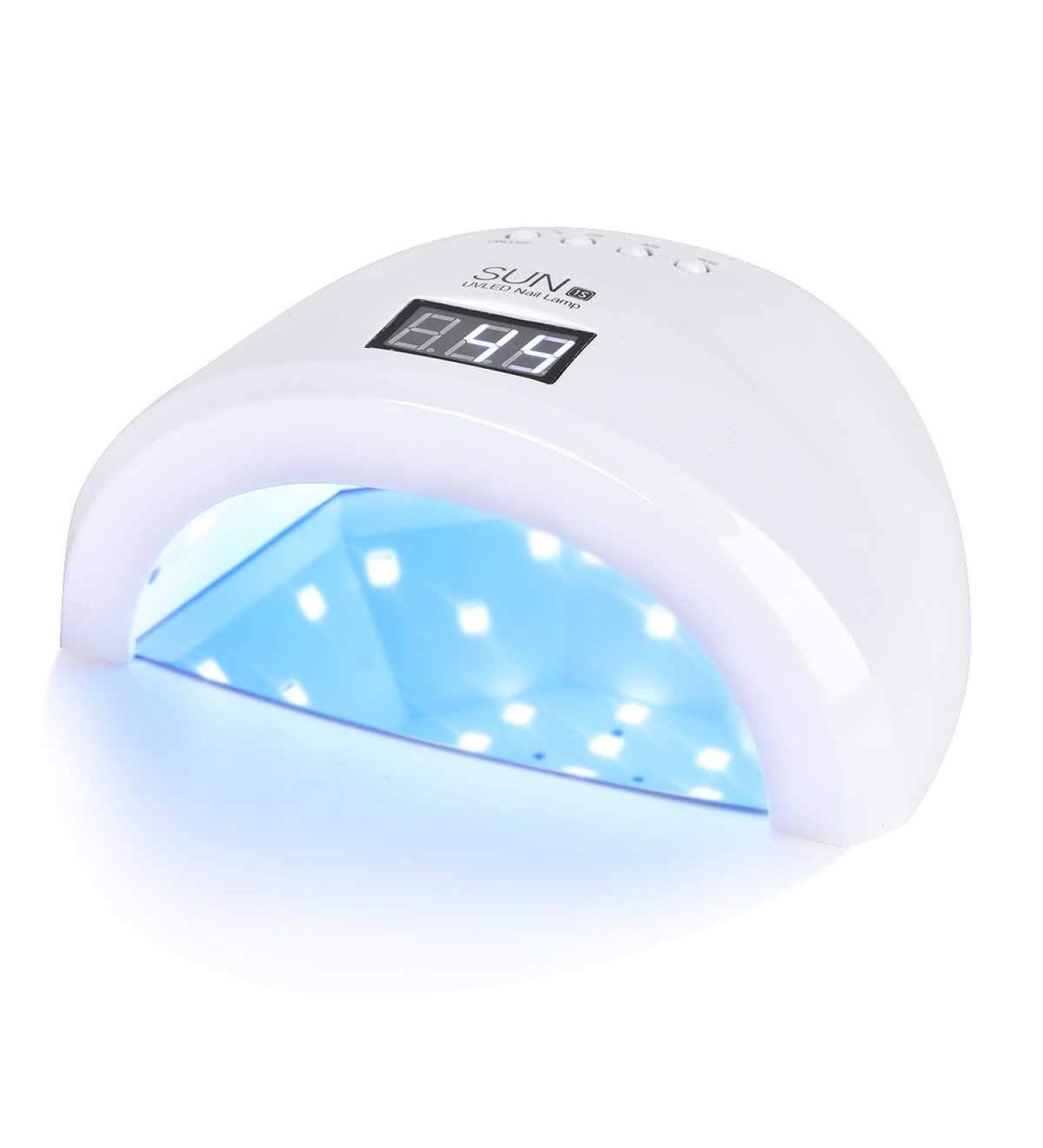 Saltwater Time UV LED Nail Lamp 48W - Professional Timer & Sensor for Perfect Nail Modelling - Buy Online on GoSupps.com